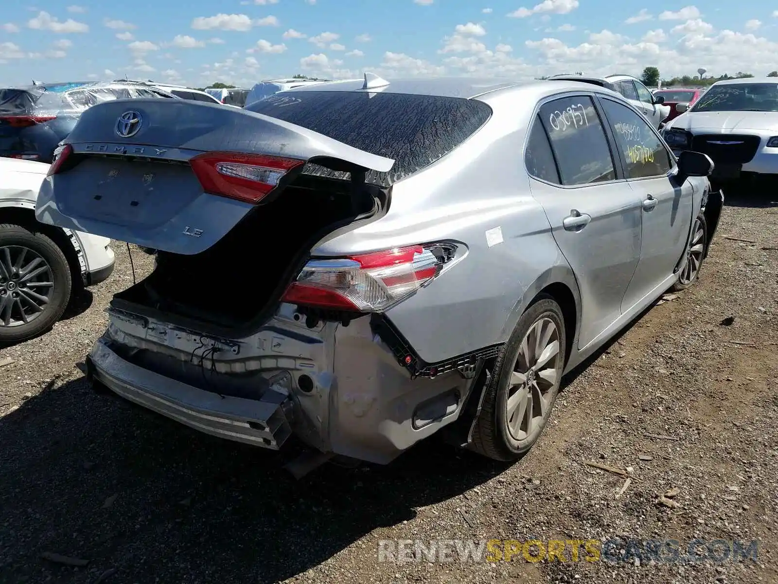 4 Photograph of a damaged car 4T1B11HK7KU769782 TOYOTA CAMRY 2019