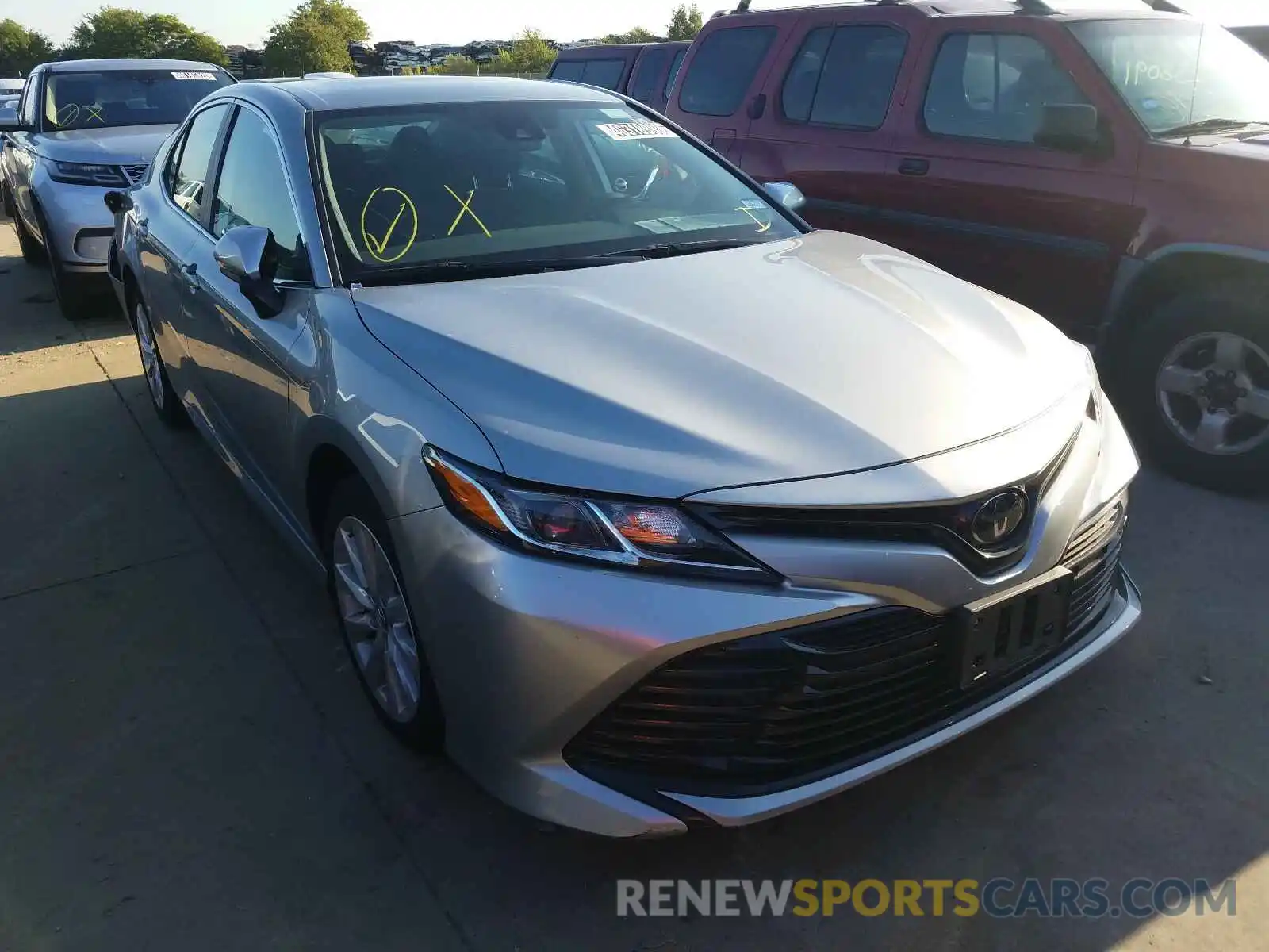 1 Photograph of a damaged car 4T1B11HK7KU769913 TOYOTA CAMRY 2019