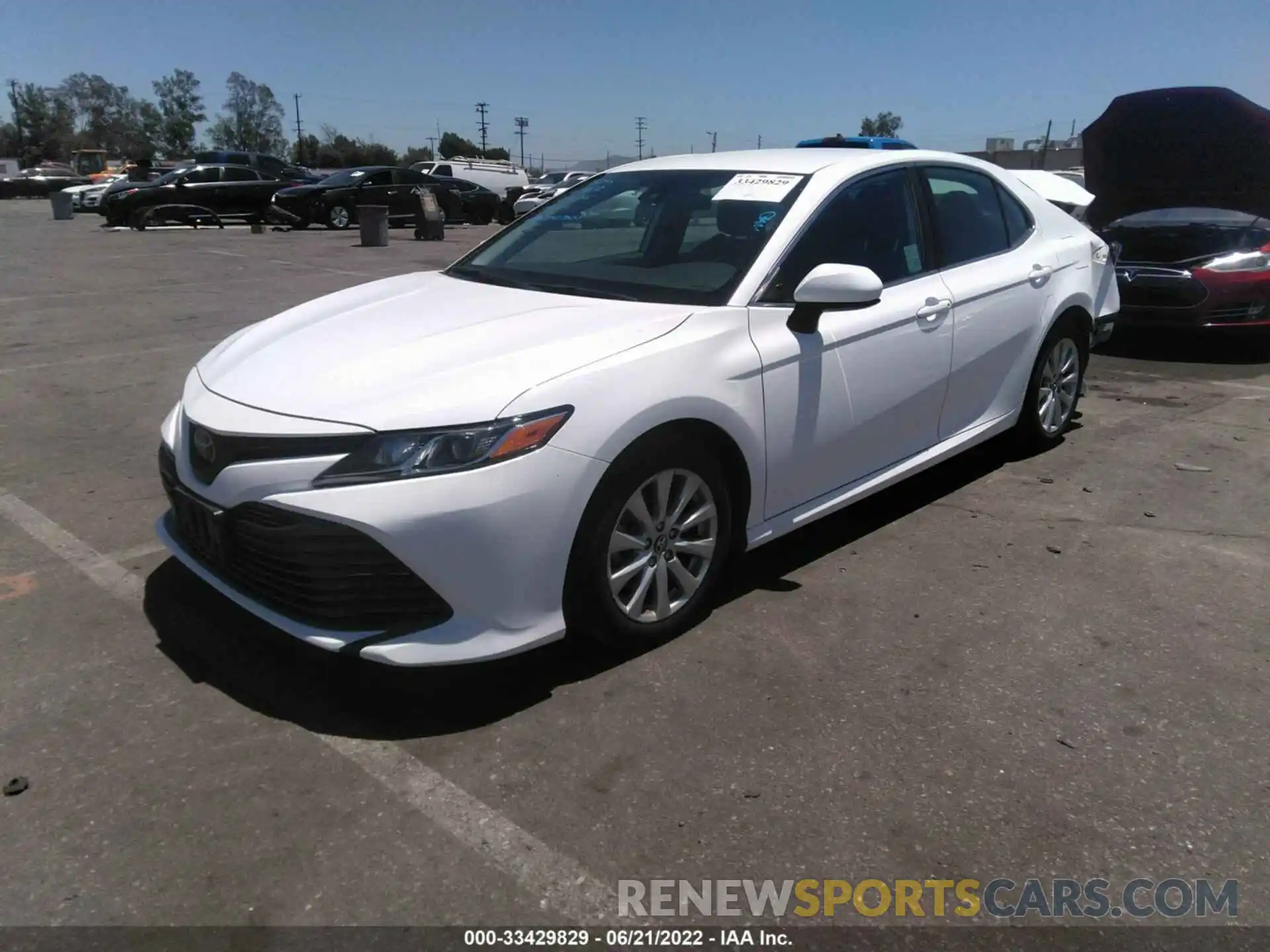 2 Photograph of a damaged car 4T1B11HK7KU770415 TOYOTA CAMRY 2019