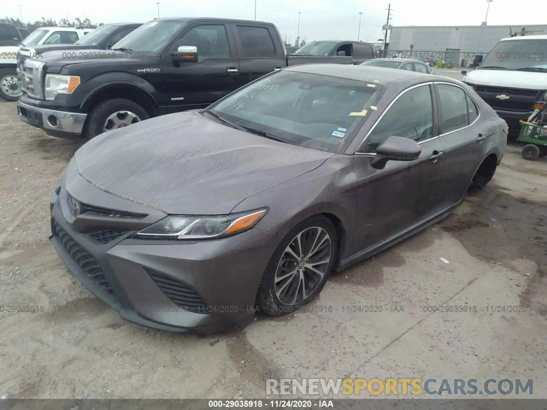 2 Photograph of a damaged car 4T1B11HK7KU770902 TOYOTA CAMRY 2019