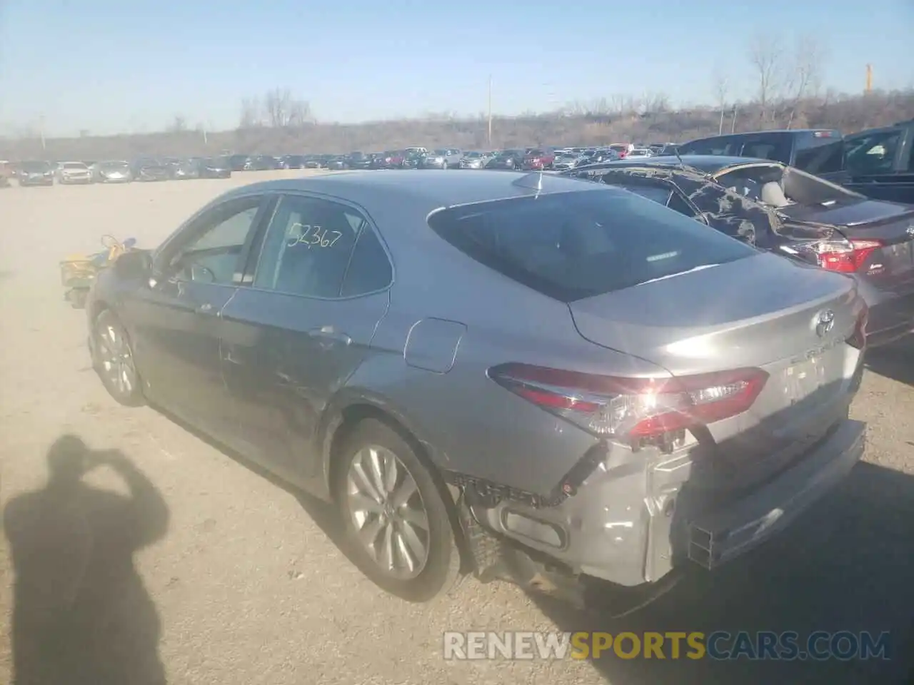 3 Photograph of a damaged car 4T1B11HK7KU771189 TOYOTA CAMRY 2019