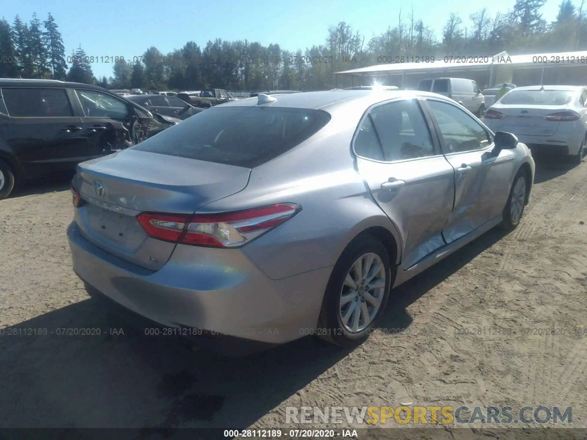 4 Photograph of a damaged car 4T1B11HK7KU771211 TOYOTA CAMRY 2019