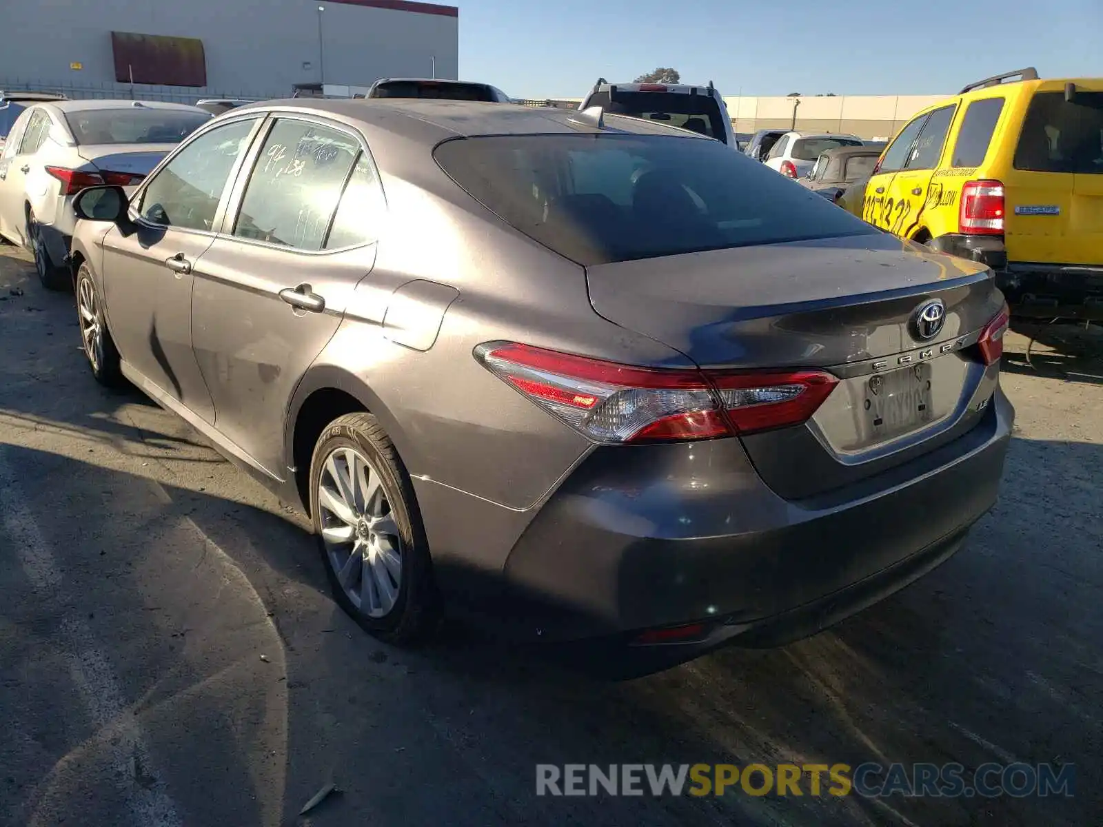 3 Photograph of a damaged car 4T1B11HK7KU771595 TOYOTA CAMRY 2019