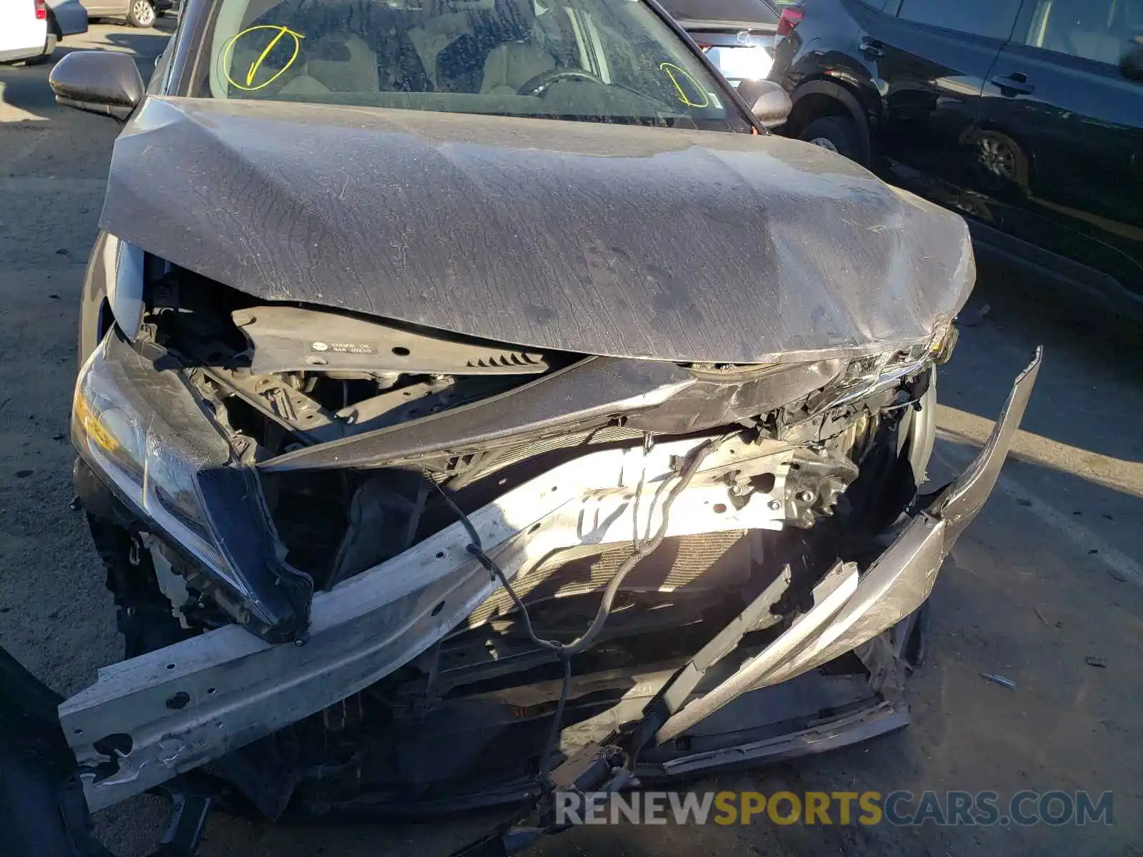 9 Photograph of a damaged car 4T1B11HK7KU771595 TOYOTA CAMRY 2019