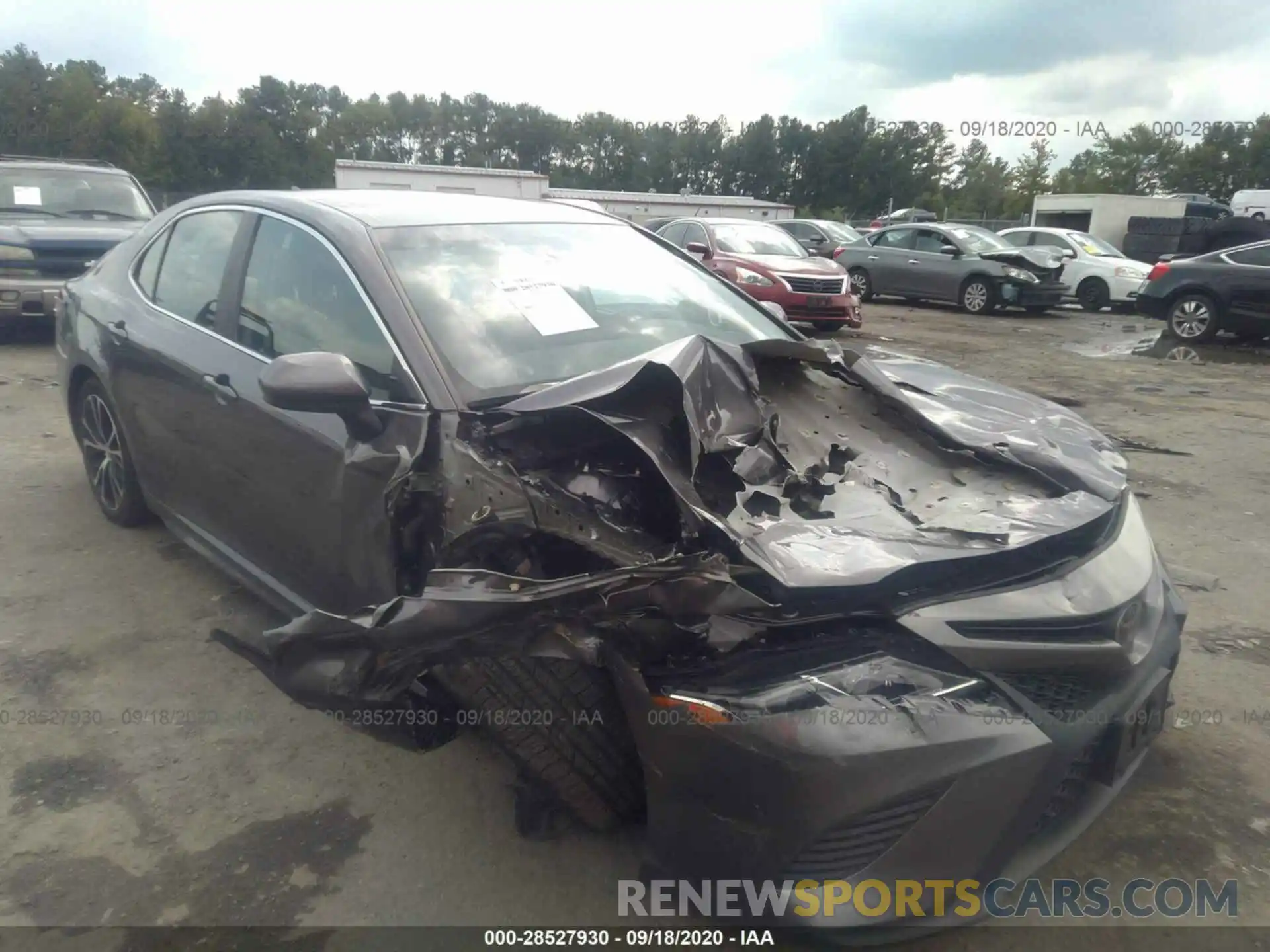 1 Photograph of a damaged car 4T1B11HK7KU771676 TOYOTA CAMRY 2019