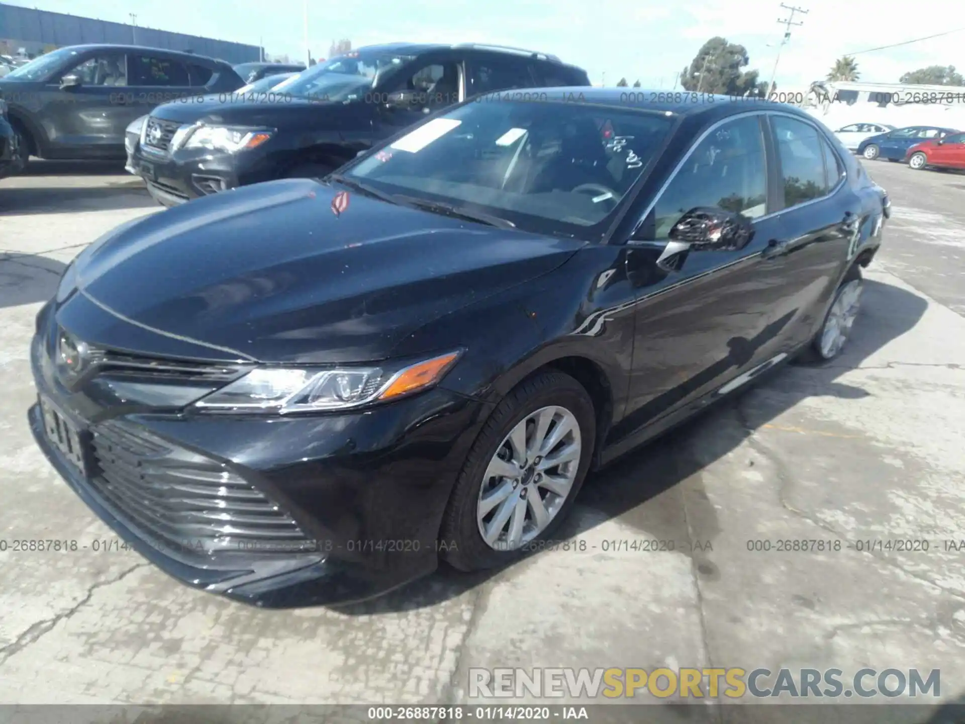 2 Photograph of a damaged car 4T1B11HK7KU772049 TOYOTA CAMRY 2019