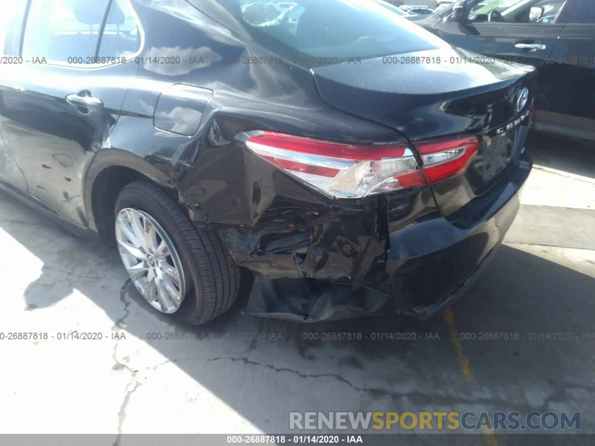 6 Photograph of a damaged car 4T1B11HK7KU772049 TOYOTA CAMRY 2019