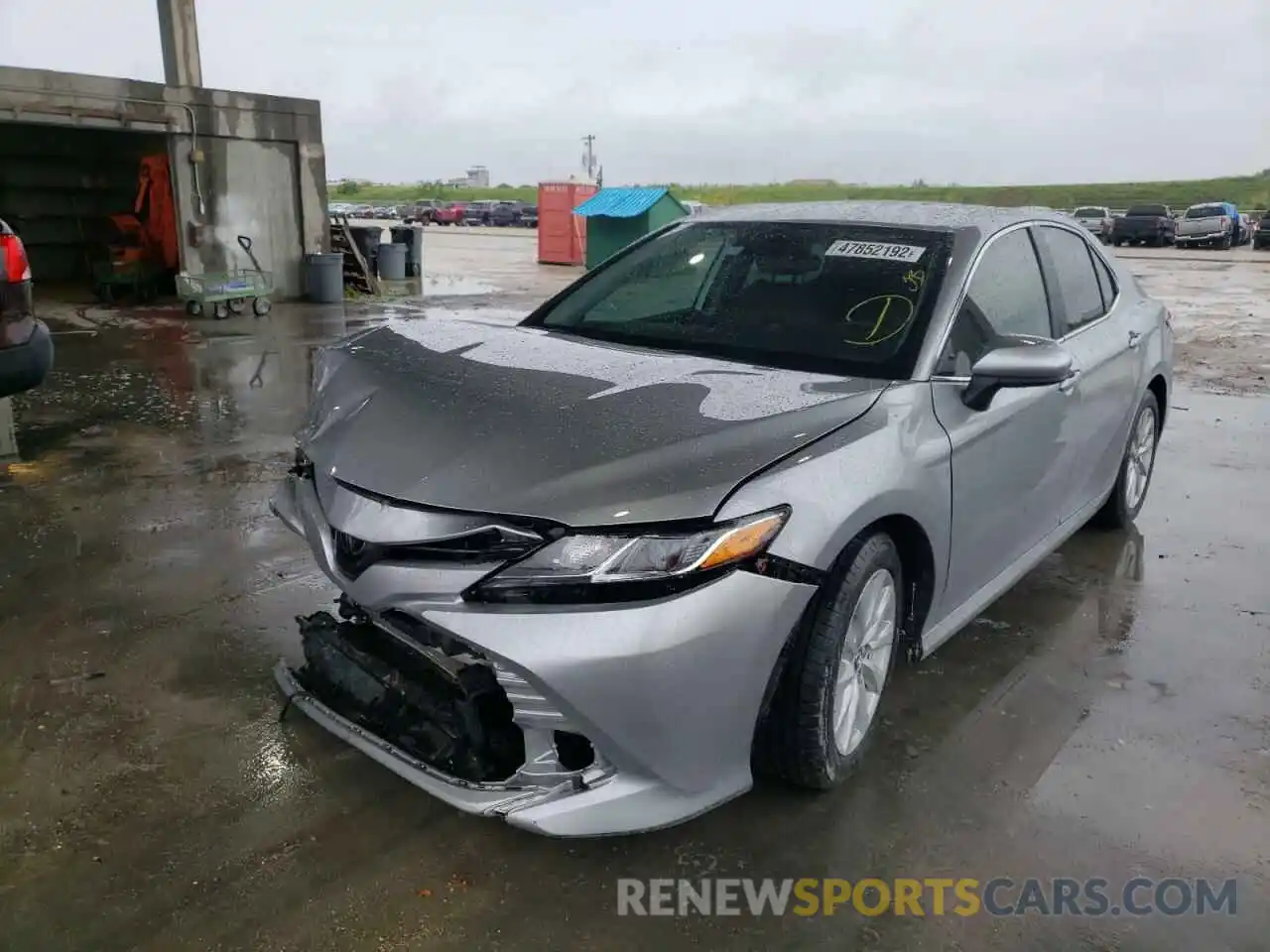 2 Photograph of a damaged car 4T1B11HK7KU772777 TOYOTA CAMRY 2019