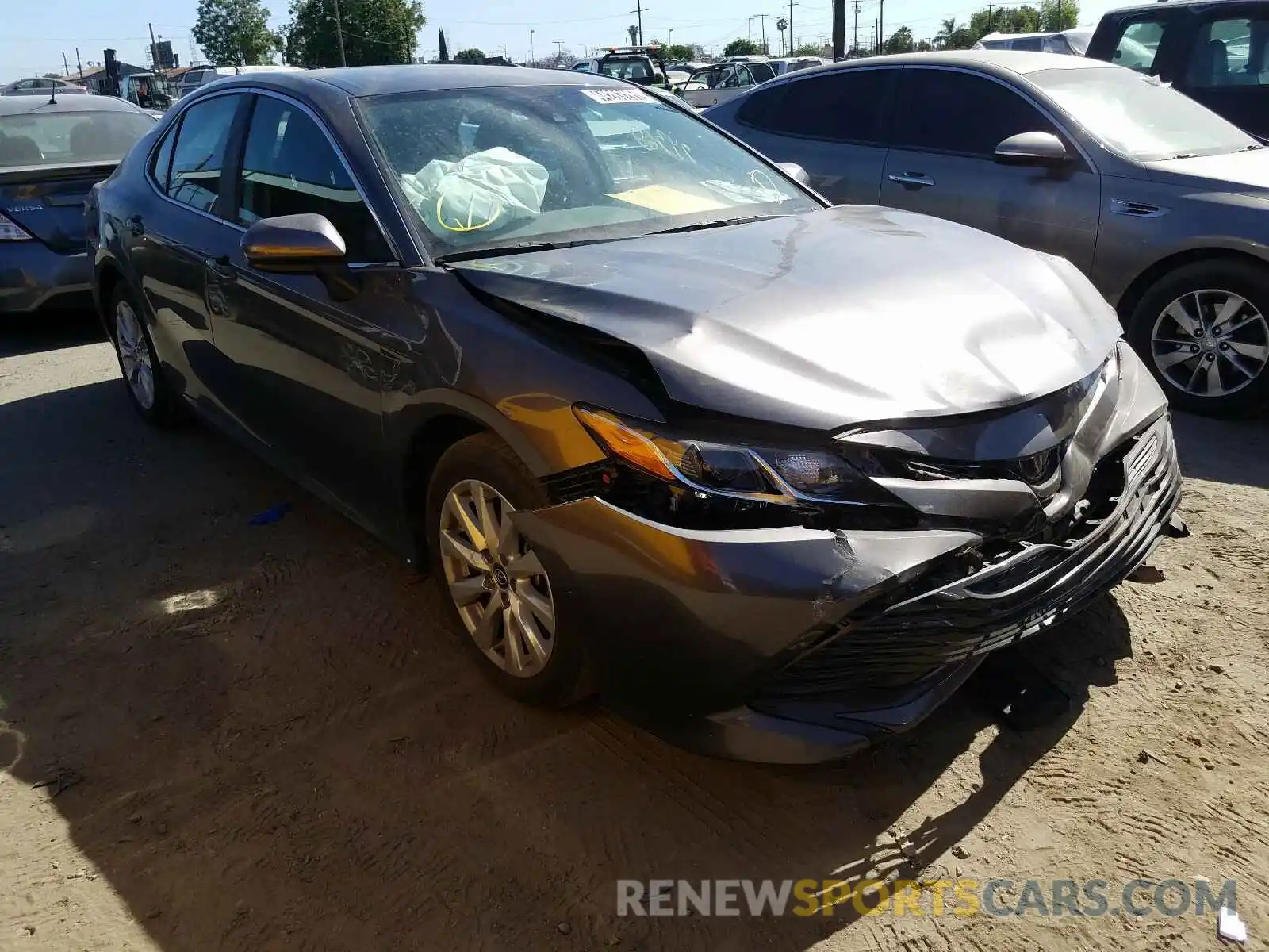 1 Photograph of a damaged car 4T1B11HK7KU772892 TOYOTA CAMRY 2019