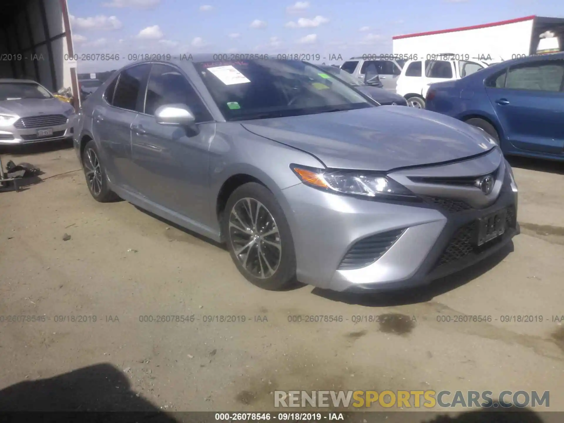 1 Photograph of a damaged car 4T1B11HK7KU772987 TOYOTA CAMRY 2019