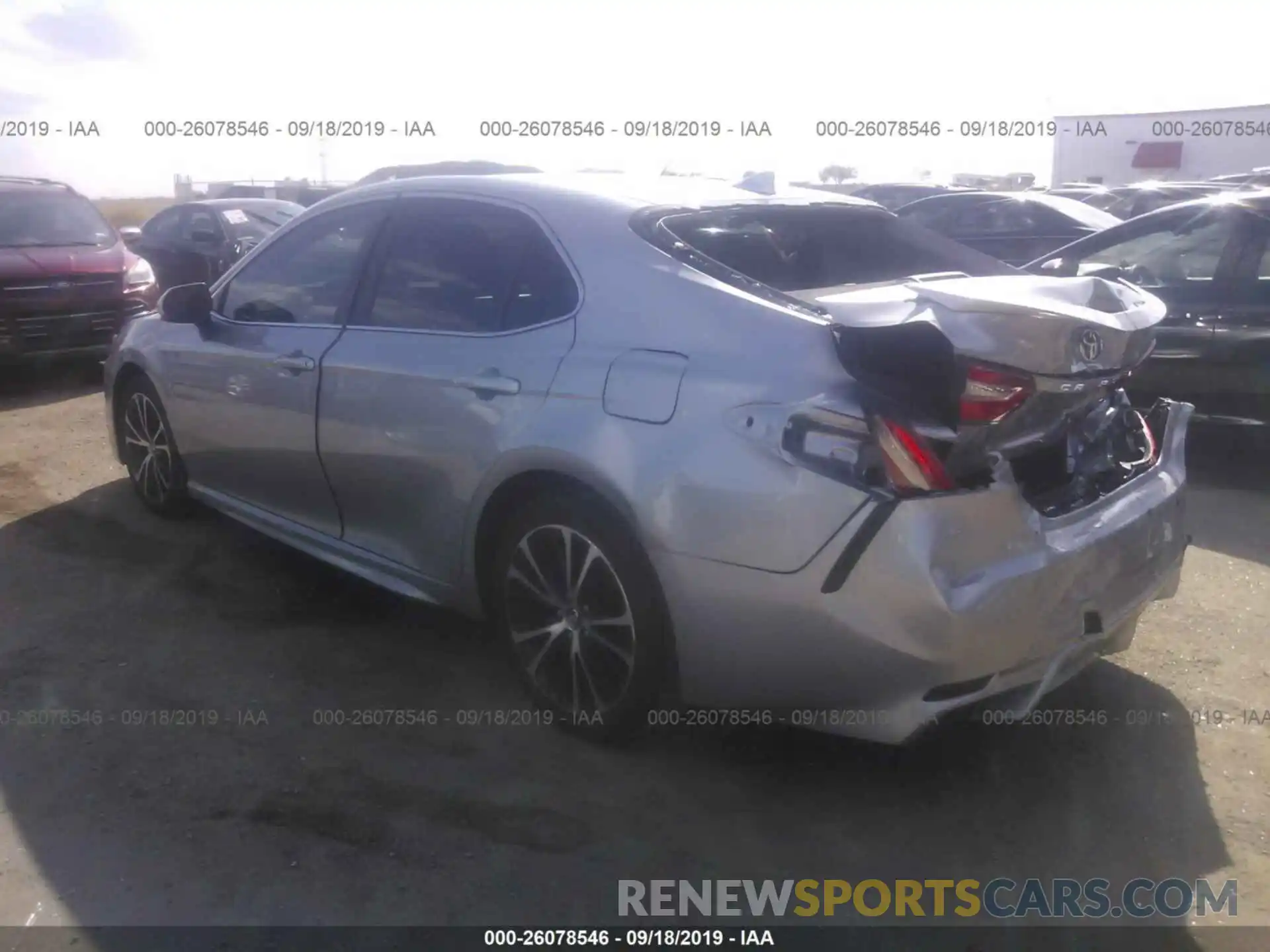 3 Photograph of a damaged car 4T1B11HK7KU772987 TOYOTA CAMRY 2019