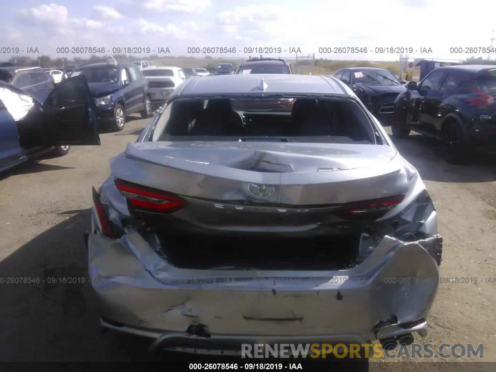 6 Photograph of a damaged car 4T1B11HK7KU772987 TOYOTA CAMRY 2019