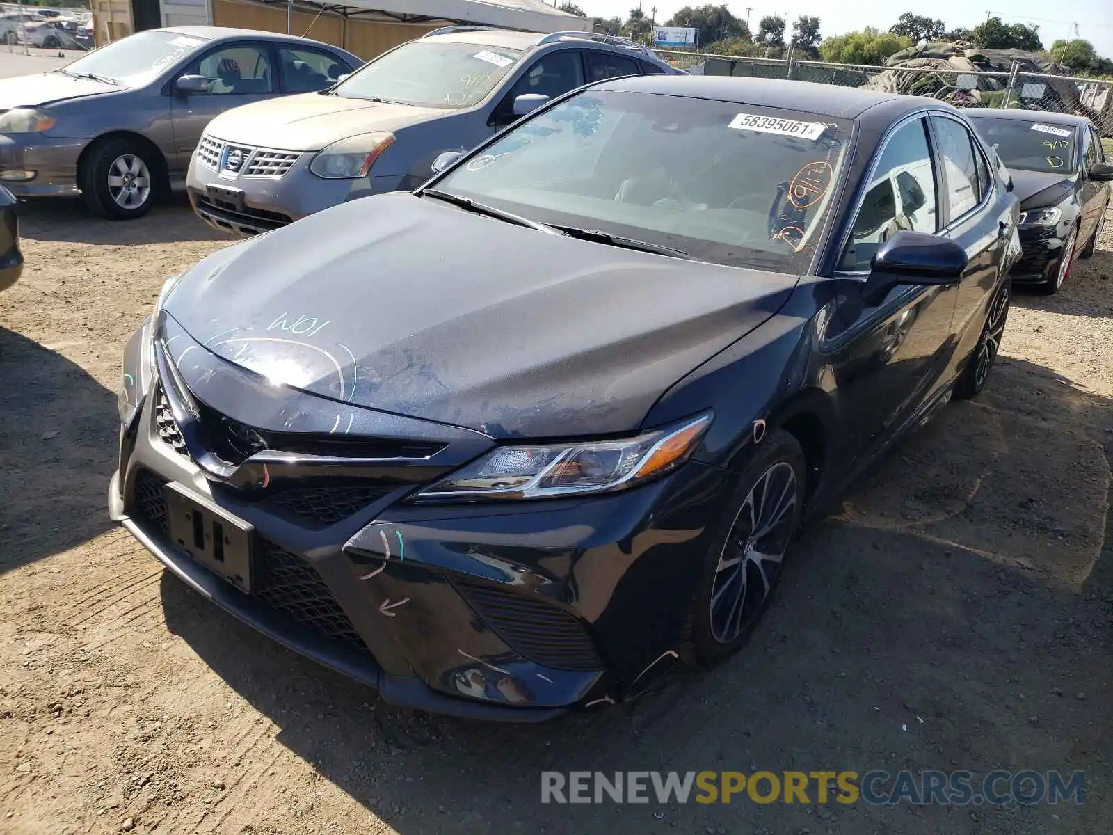 2 Photograph of a damaged car 4T1B11HK7KU773038 TOYOTA CAMRY 2019