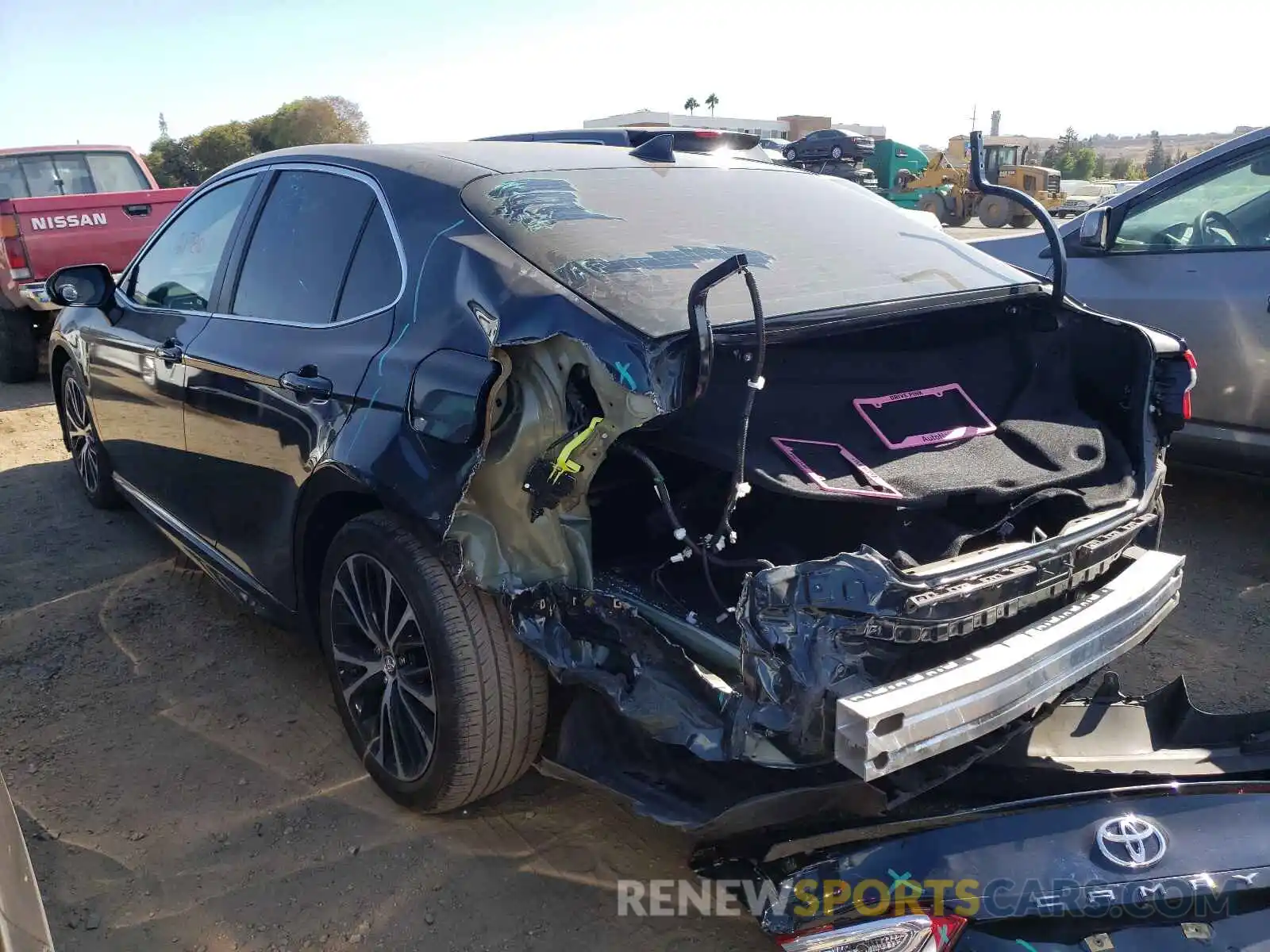 3 Photograph of a damaged car 4T1B11HK7KU773038 TOYOTA CAMRY 2019