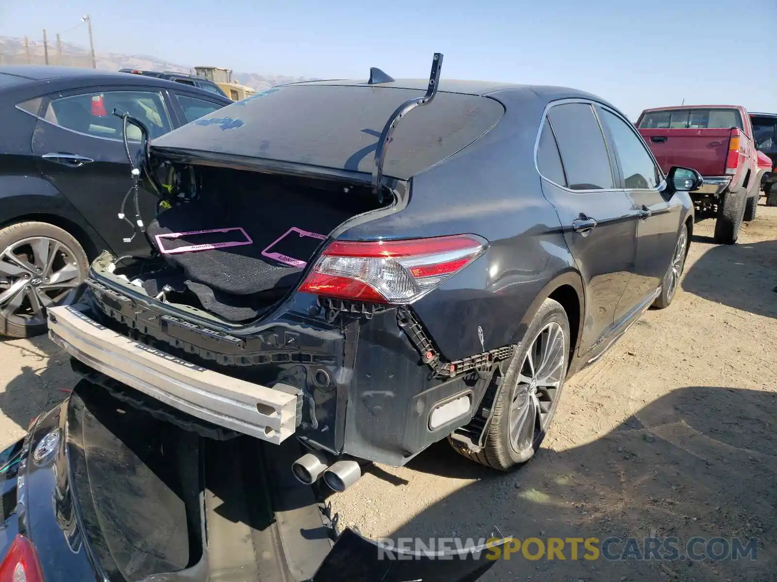 4 Photograph of a damaged car 4T1B11HK7KU773038 TOYOTA CAMRY 2019