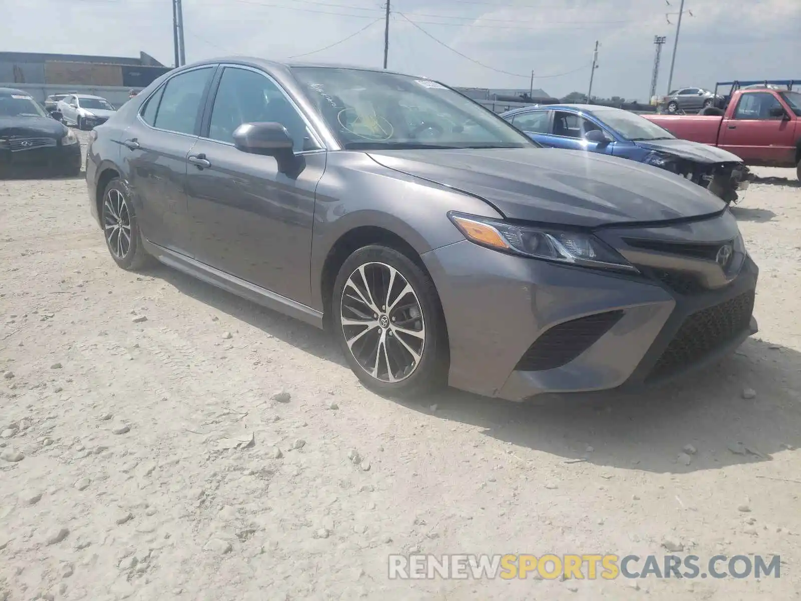 1 Photograph of a damaged car 4T1B11HK7KU773945 TOYOTA CAMRY 2019