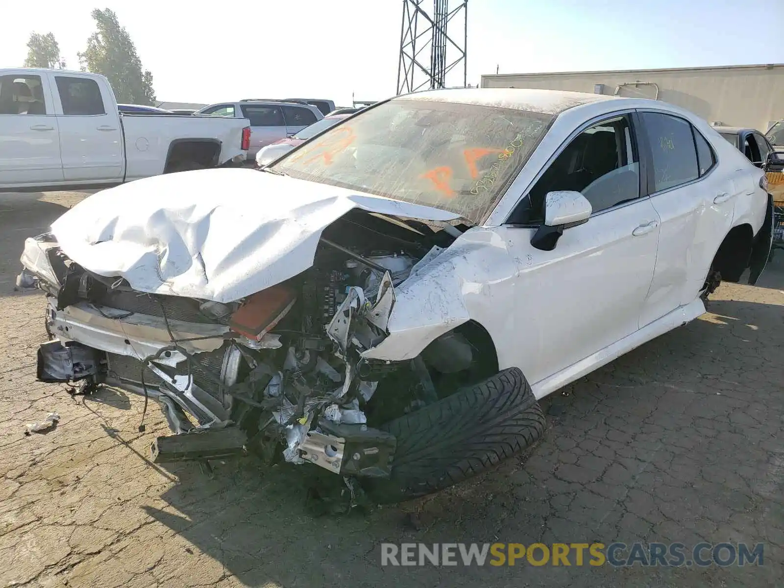 2 Photograph of a damaged car 4T1B11HK7KU774738 TOYOTA CAMRY 2019