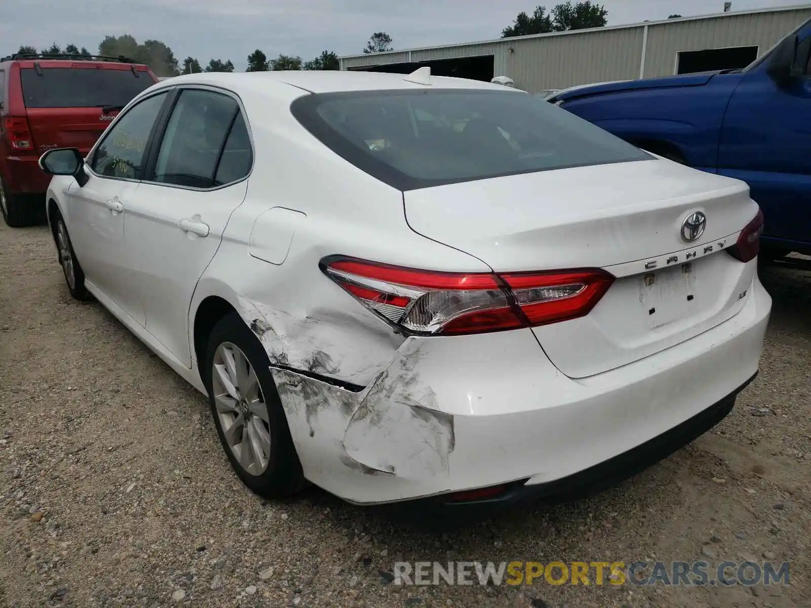 3 Photograph of a damaged car 4T1B11HK7KU775436 TOYOTA CAMRY 2019