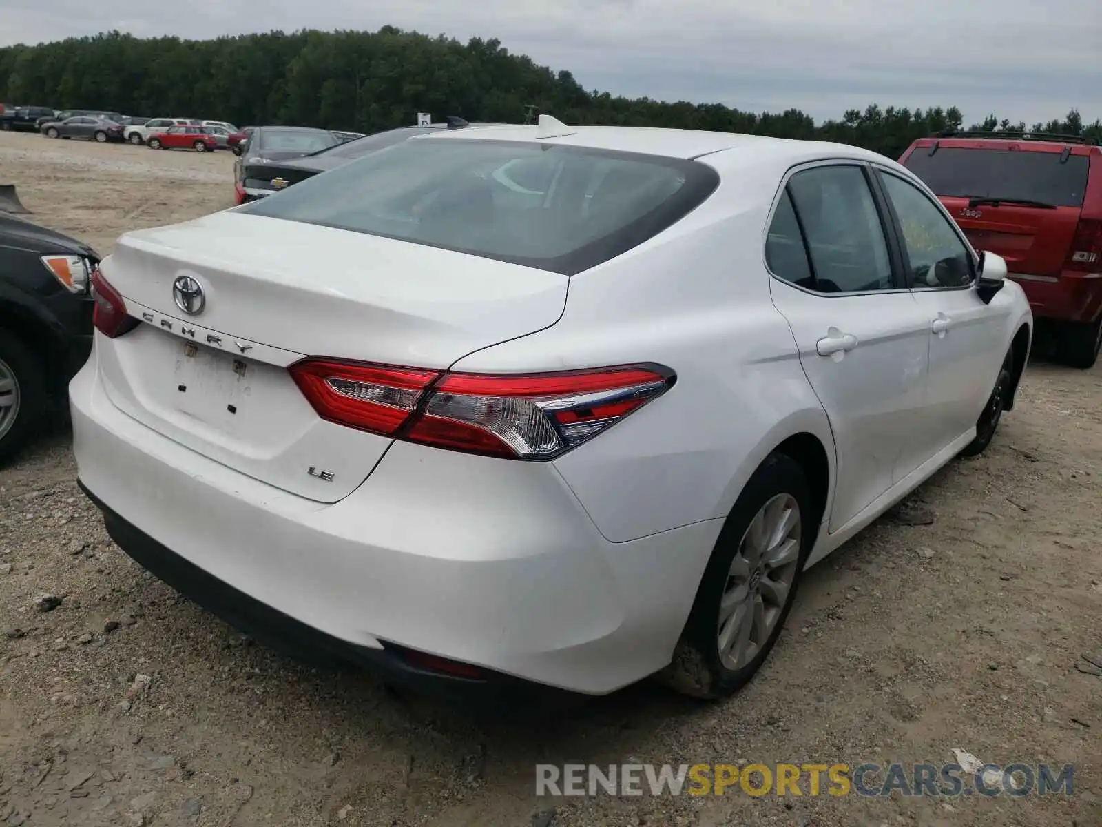 4 Photograph of a damaged car 4T1B11HK7KU775436 TOYOTA CAMRY 2019