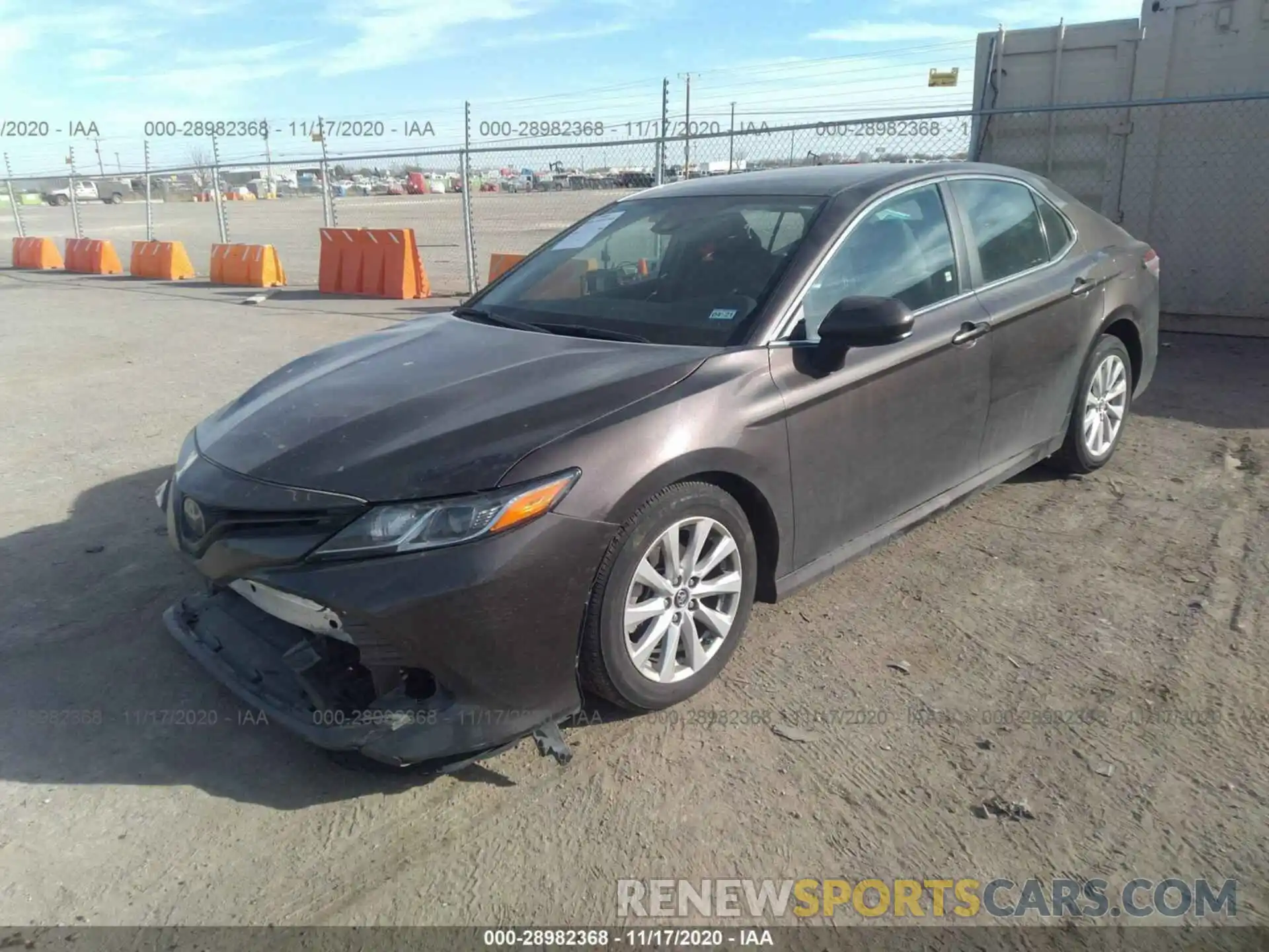 2 Photograph of a damaged car 4T1B11HK7KU776005 TOYOTA CAMRY 2019