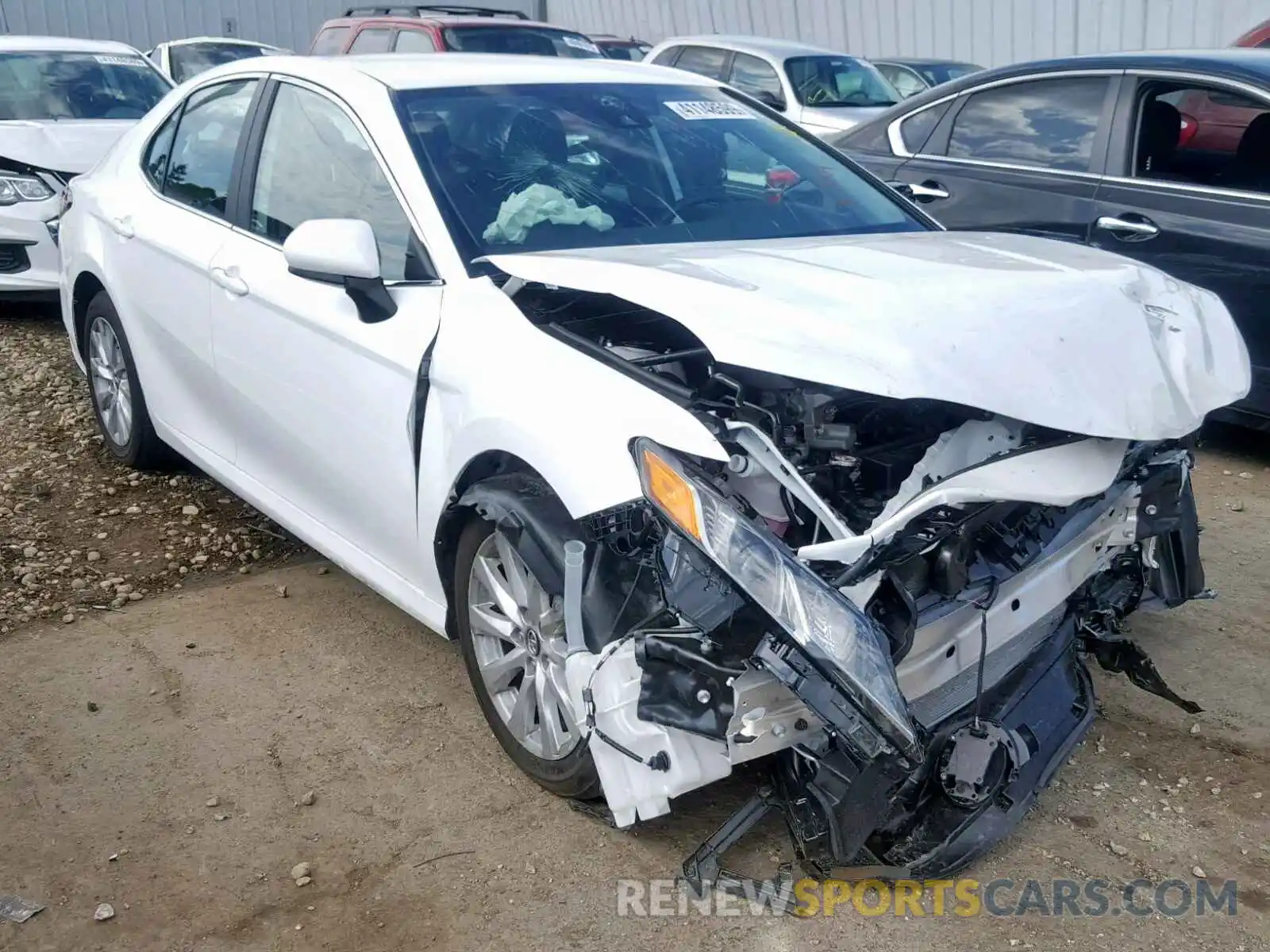 1 Photograph of a damaged car 4T1B11HK7KU776120 TOYOTA CAMRY 2019