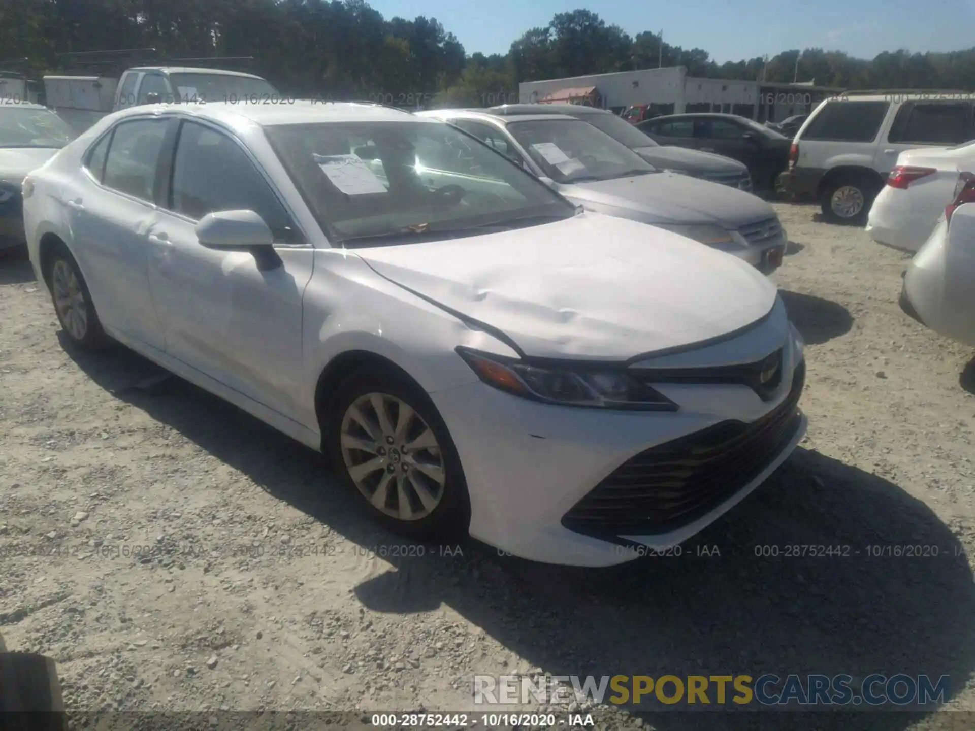 1 Photograph of a damaged car 4T1B11HK7KU776134 TOYOTA CAMRY 2019