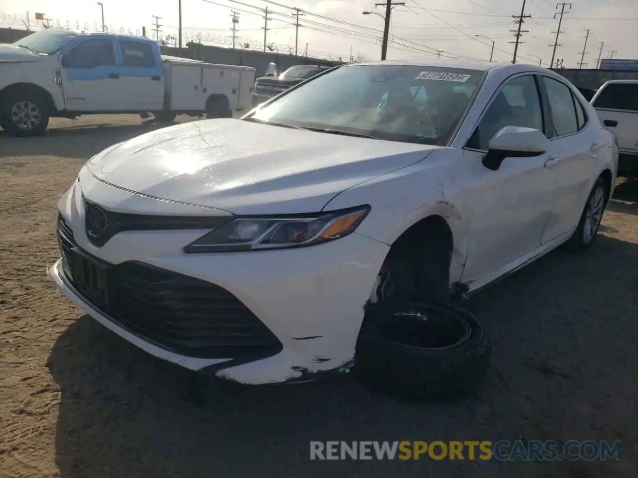 2 Photograph of a damaged car 4T1B11HK7KU776246 TOYOTA CAMRY 2019