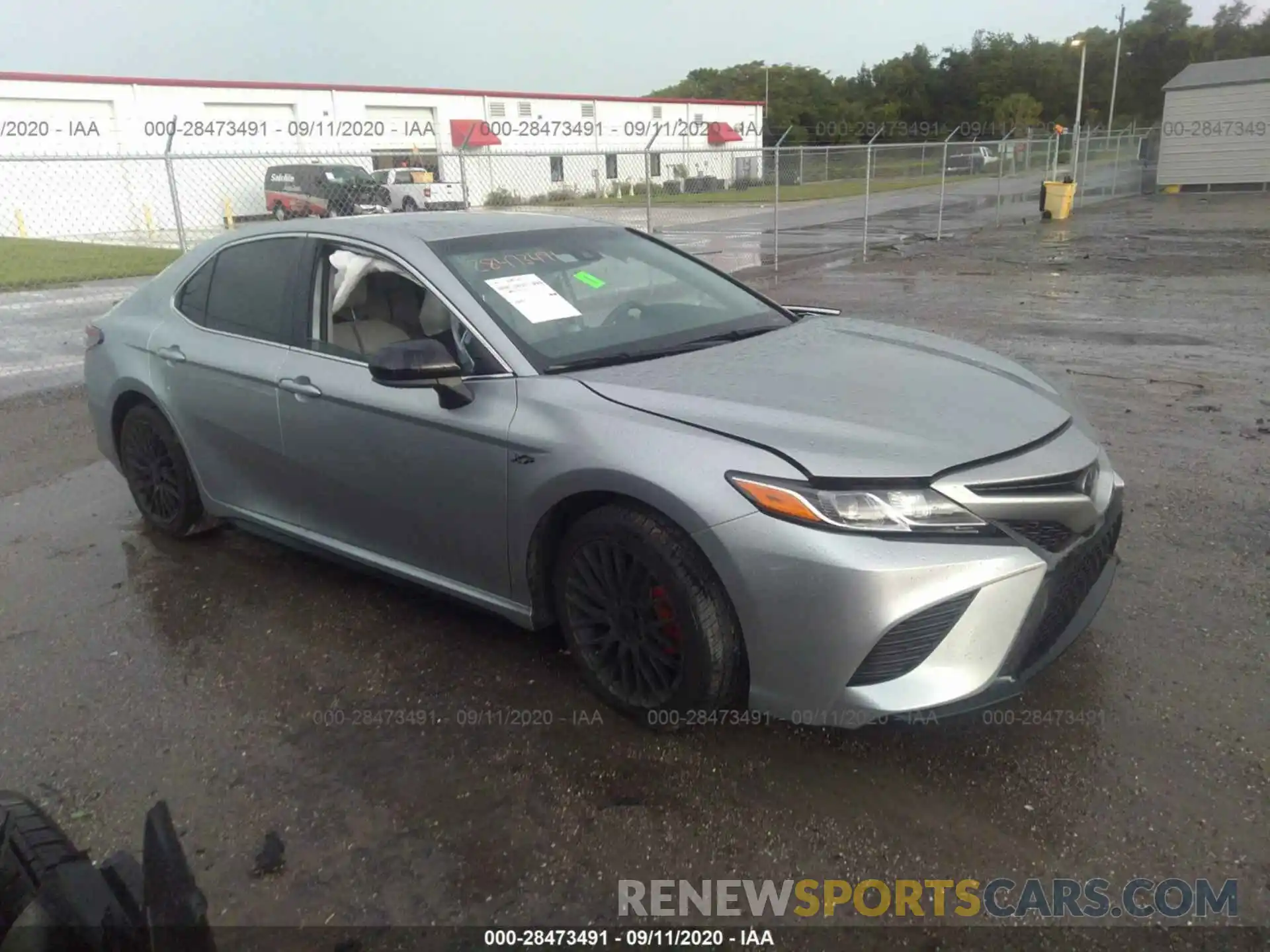 1 Photograph of a damaged car 4T1B11HK7KU777154 TOYOTA CAMRY 2019