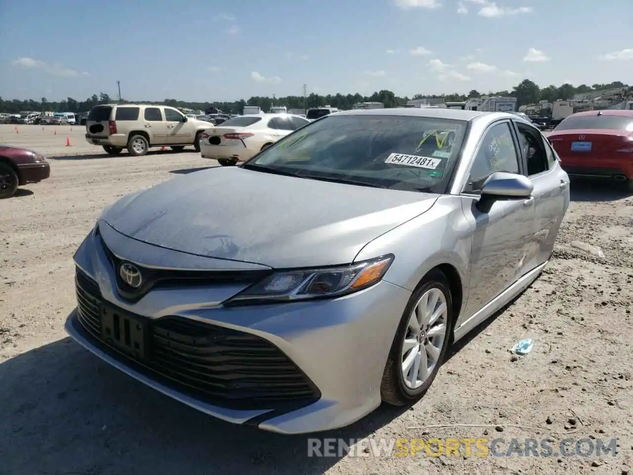 2 Photograph of a damaged car 4T1B11HK7KU779163 TOYOTA CAMRY 2019