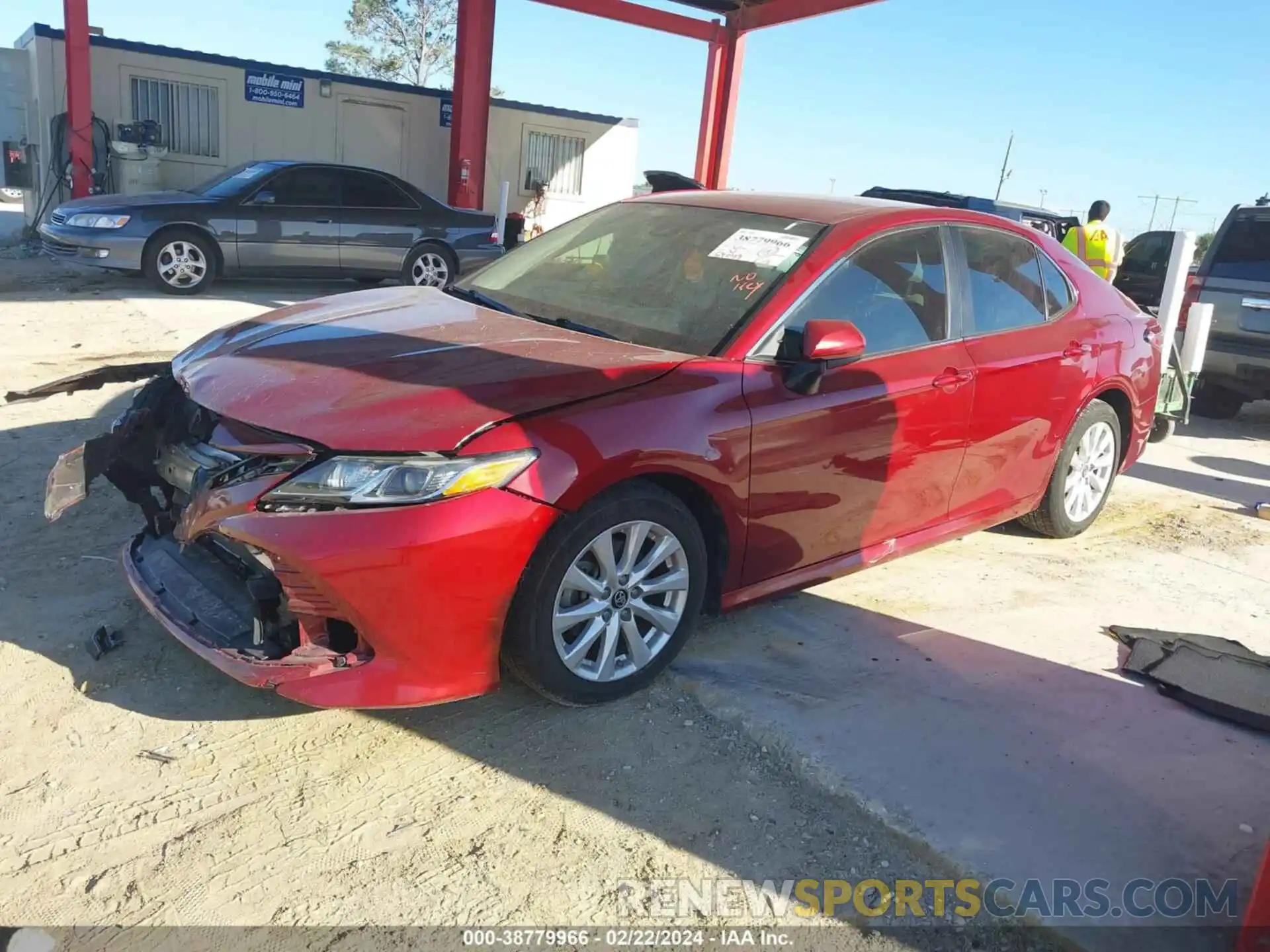 2 Photograph of a damaged car 4T1B11HK7KU779230 TOYOTA CAMRY 2019