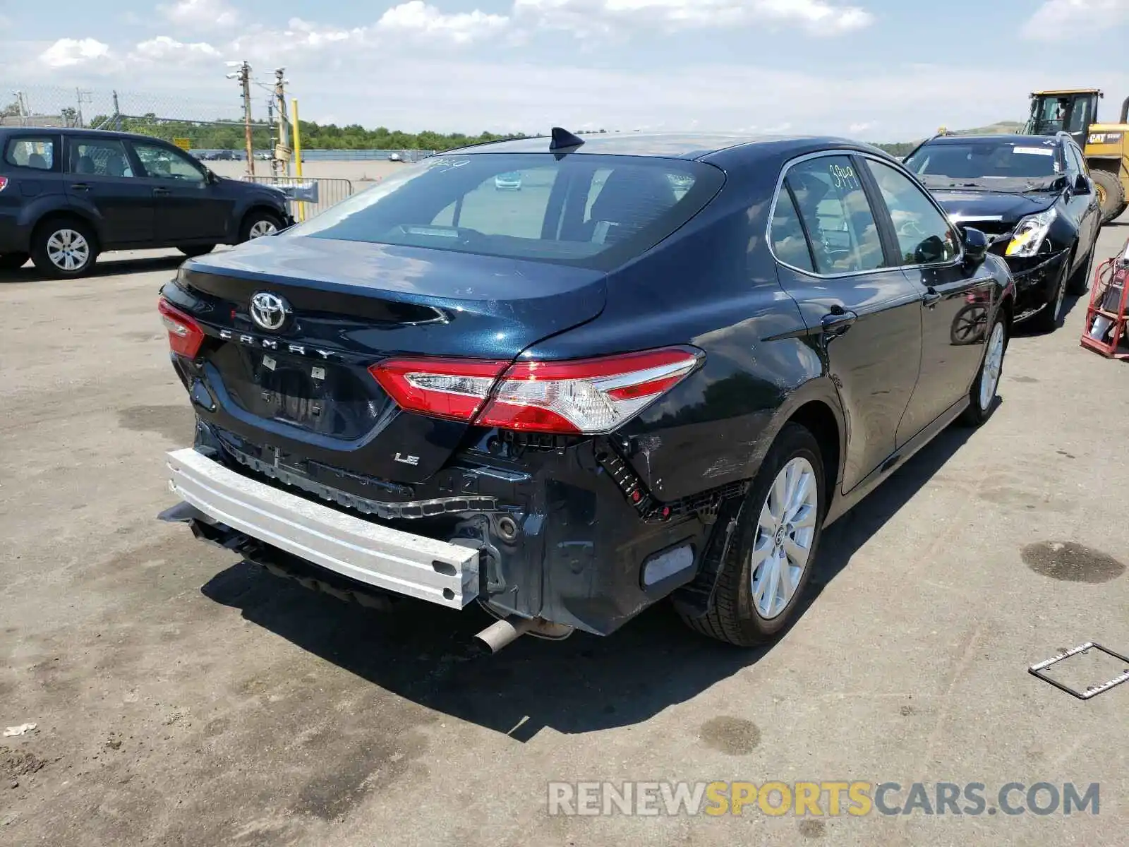 4 Фотография поврежденного автомобиля 4T1B11HK7KU779342 TOYOTA CAMRY 2019