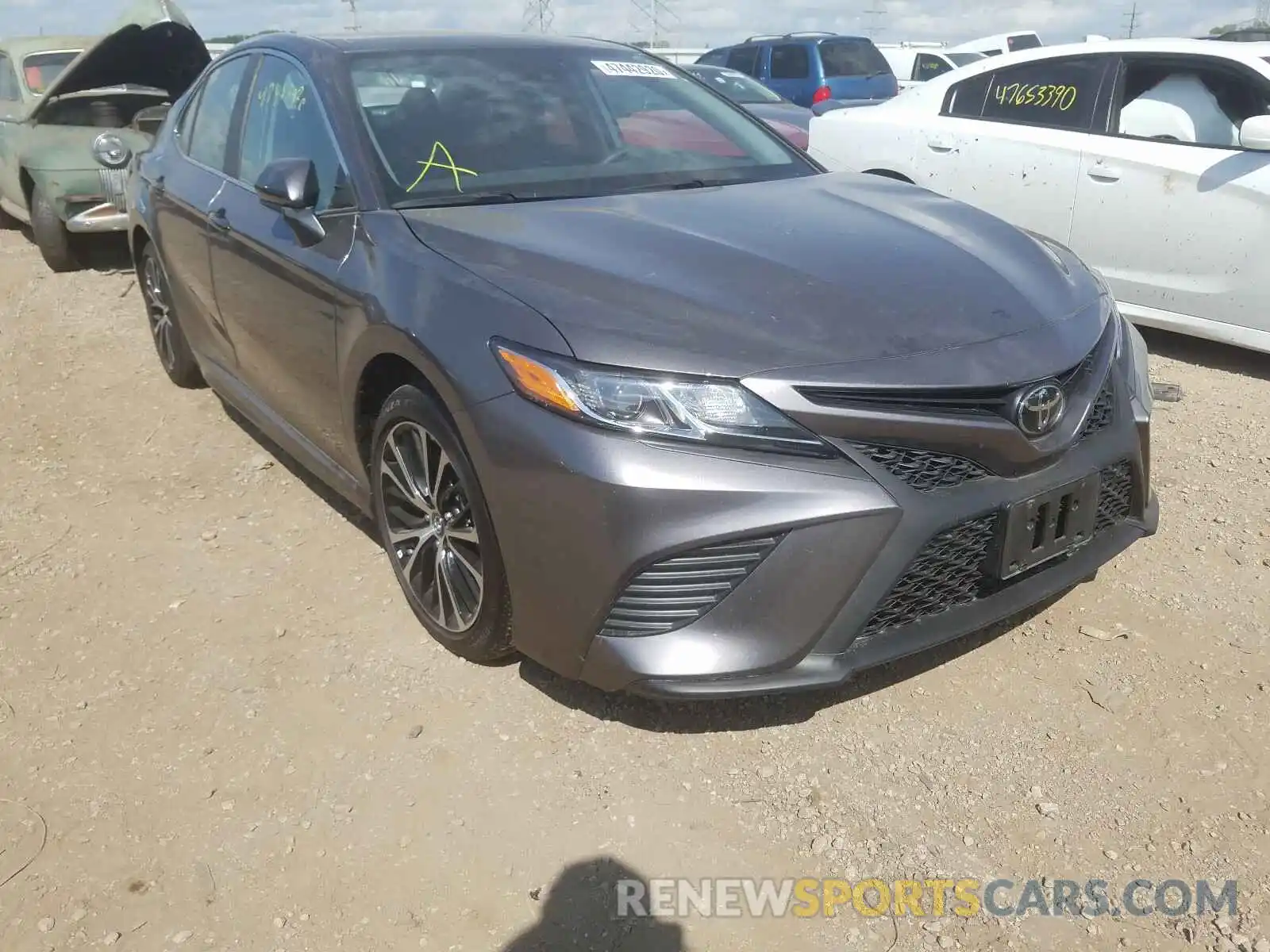 1 Photograph of a damaged car 4T1B11HK7KU779518 TOYOTA CAMRY 2019