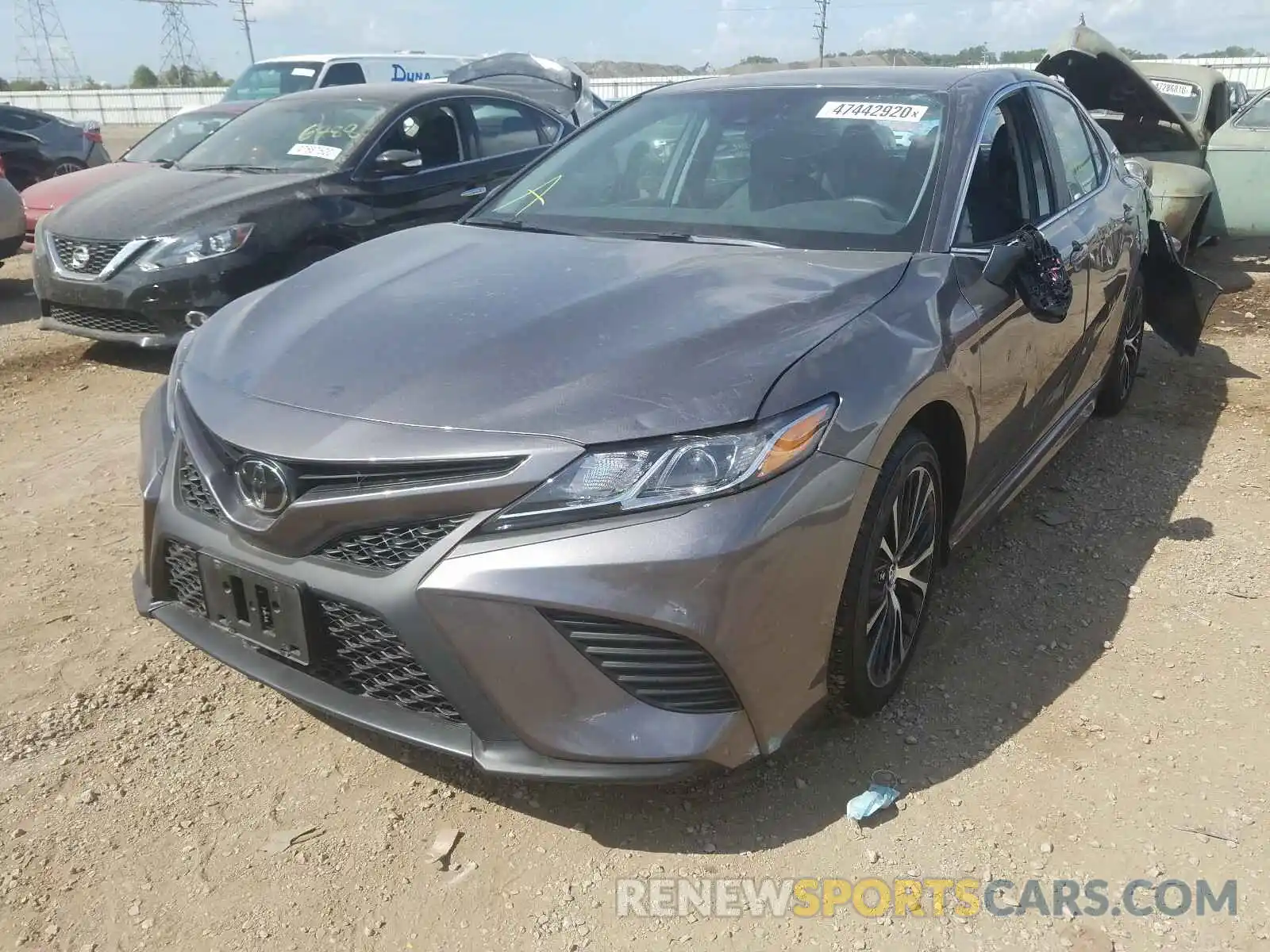 2 Photograph of a damaged car 4T1B11HK7KU779518 TOYOTA CAMRY 2019