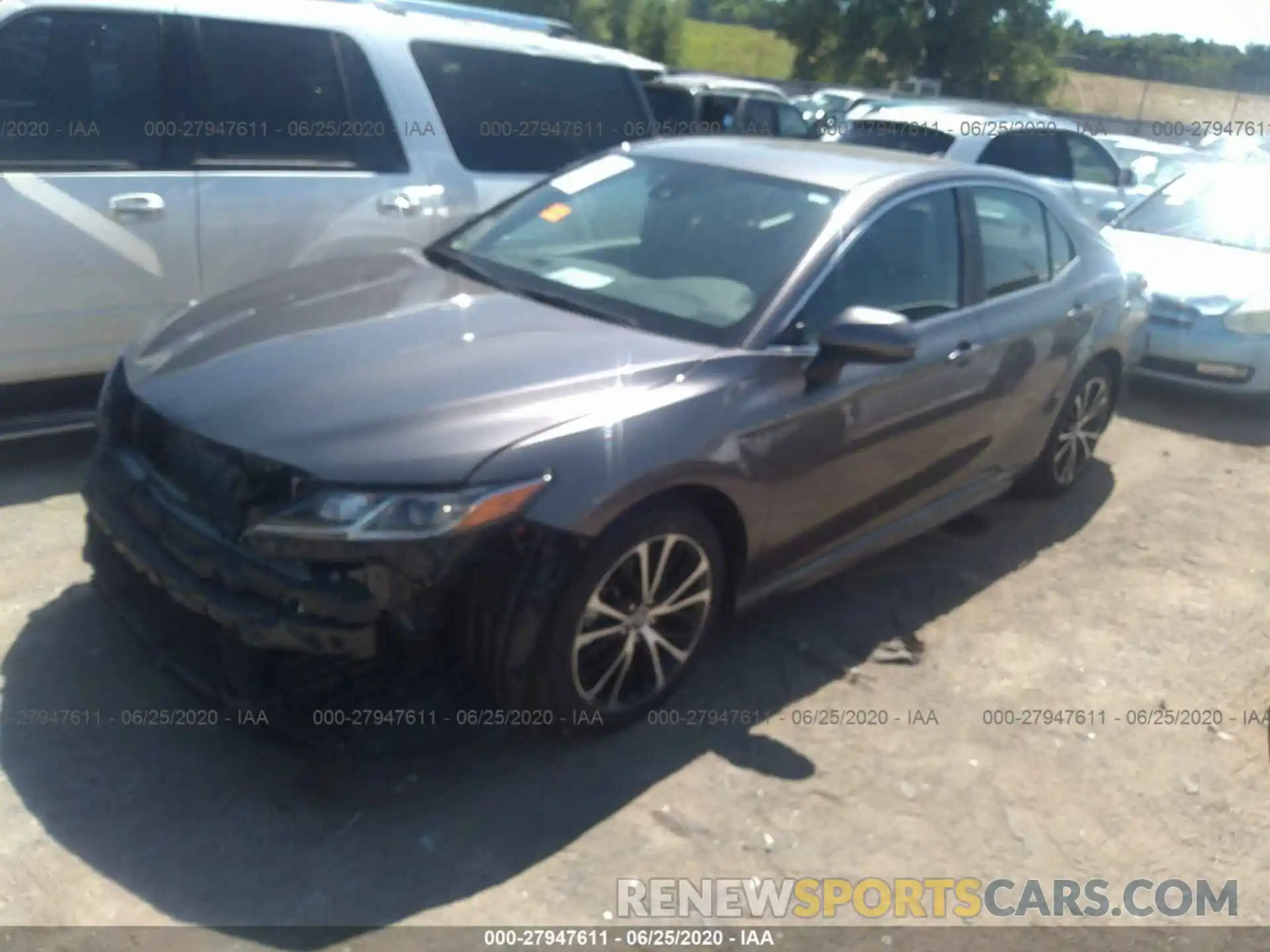 2 Photograph of a damaged car 4T1B11HK7KU779888 TOYOTA CAMRY 2019