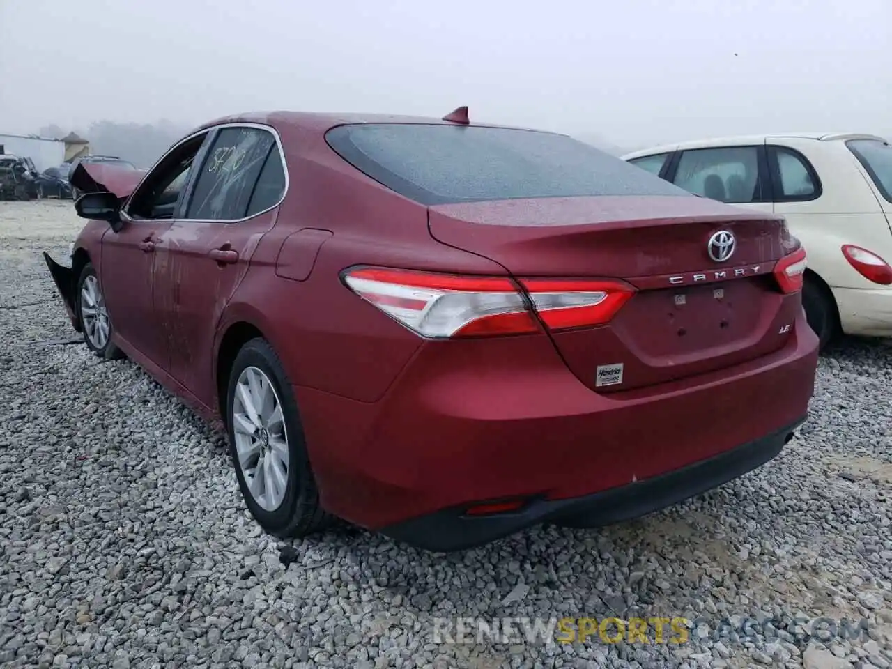 3 Фотография поврежденного автомобиля 4T1B11HK7KU781639 TOYOTA CAMRY 2019