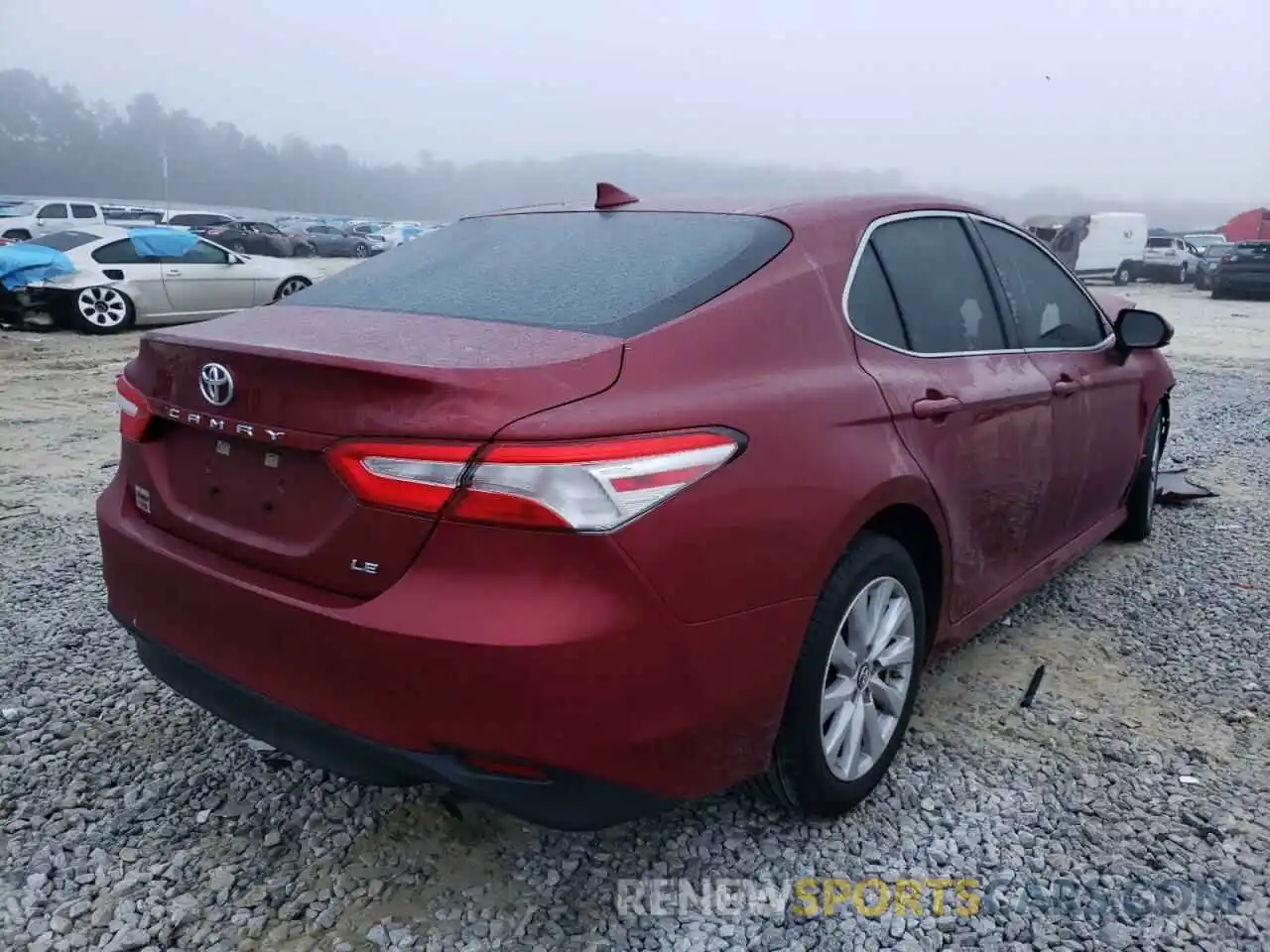 4 Фотография поврежденного автомобиля 4T1B11HK7KU781639 TOYOTA CAMRY 2019