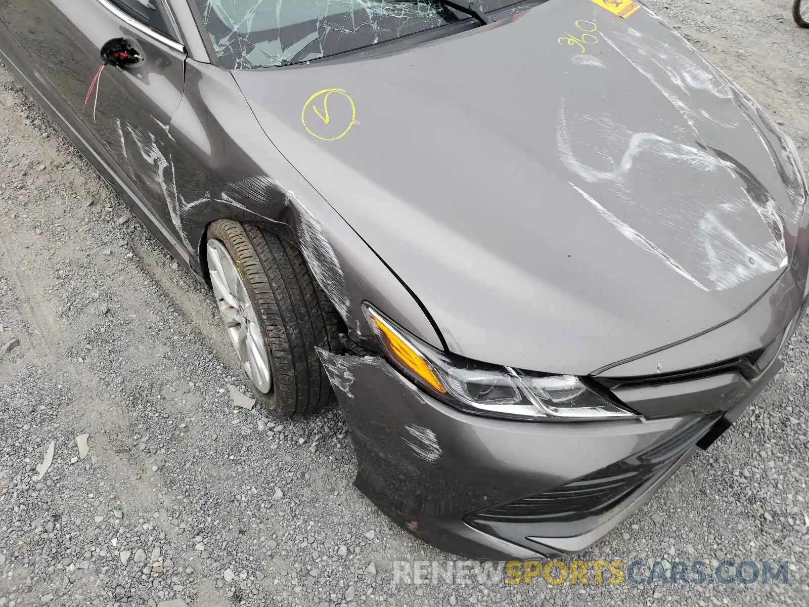 9 Photograph of a damaged car 4T1B11HK7KU783990 TOYOTA CAMRY 2019