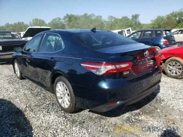 3 Photograph of a damaged car 4T1B11HK7KU784394 TOYOTA CAMRY 2019