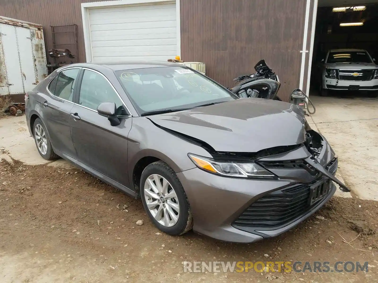 1 Photograph of a damaged car 4T1B11HK7KU784976 TOYOTA CAMRY 2019