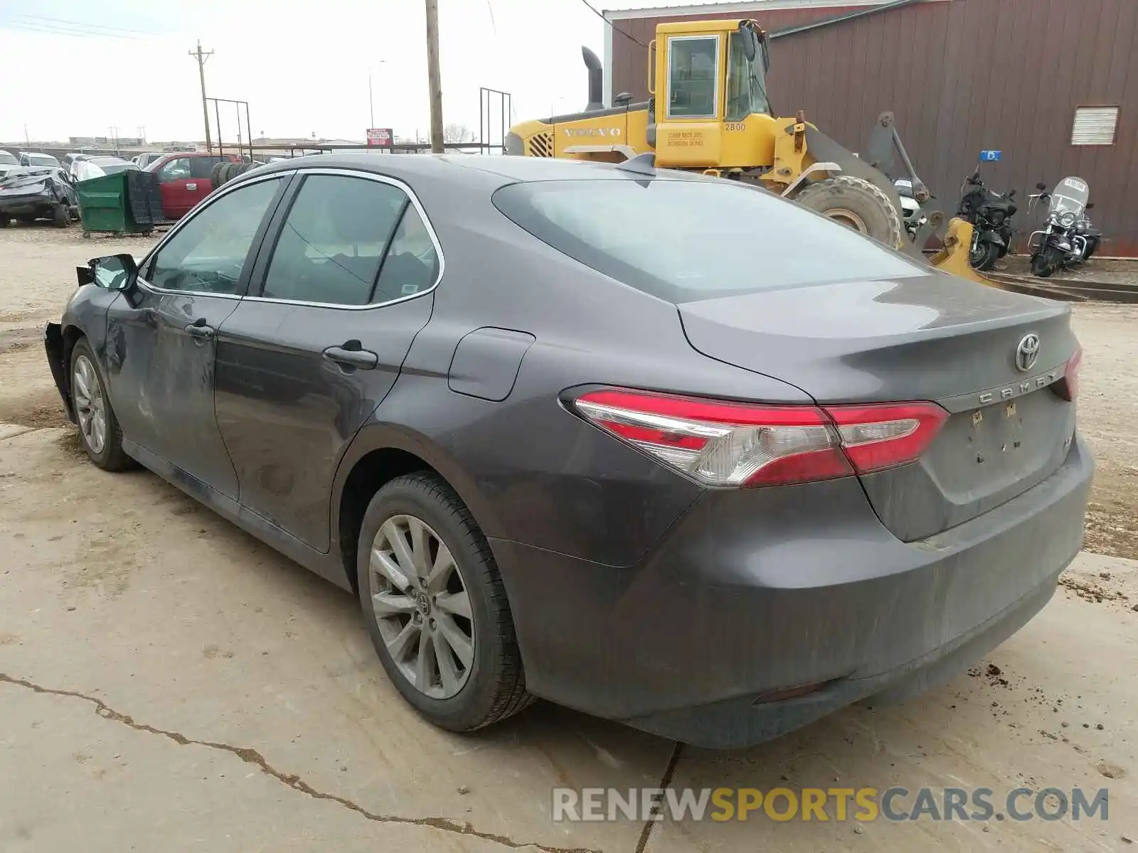 3 Photograph of a damaged car 4T1B11HK7KU784976 TOYOTA CAMRY 2019