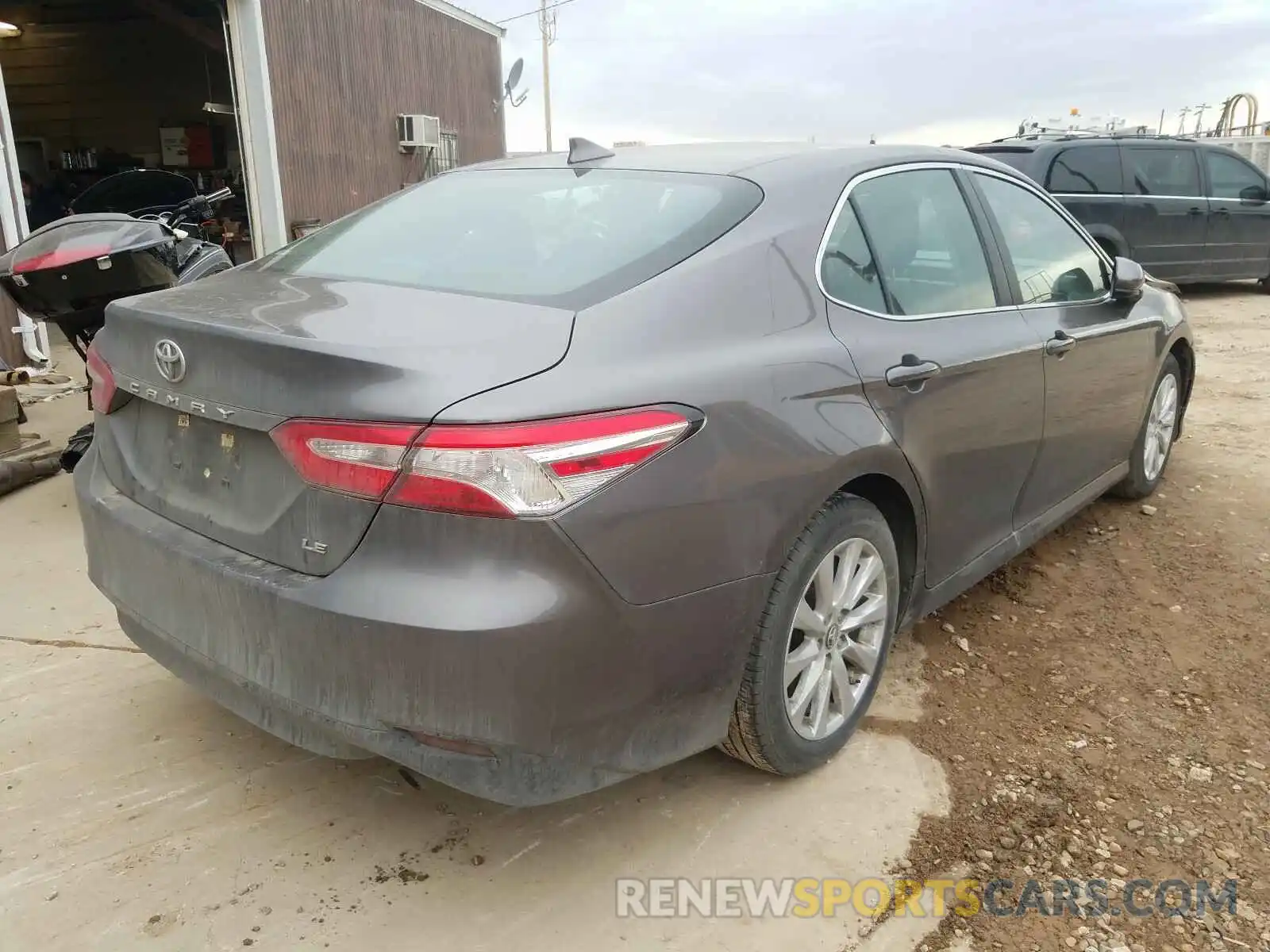 4 Фотография поврежденного автомобиля 4T1B11HK7KU784976 TOYOTA CAMRY 2019