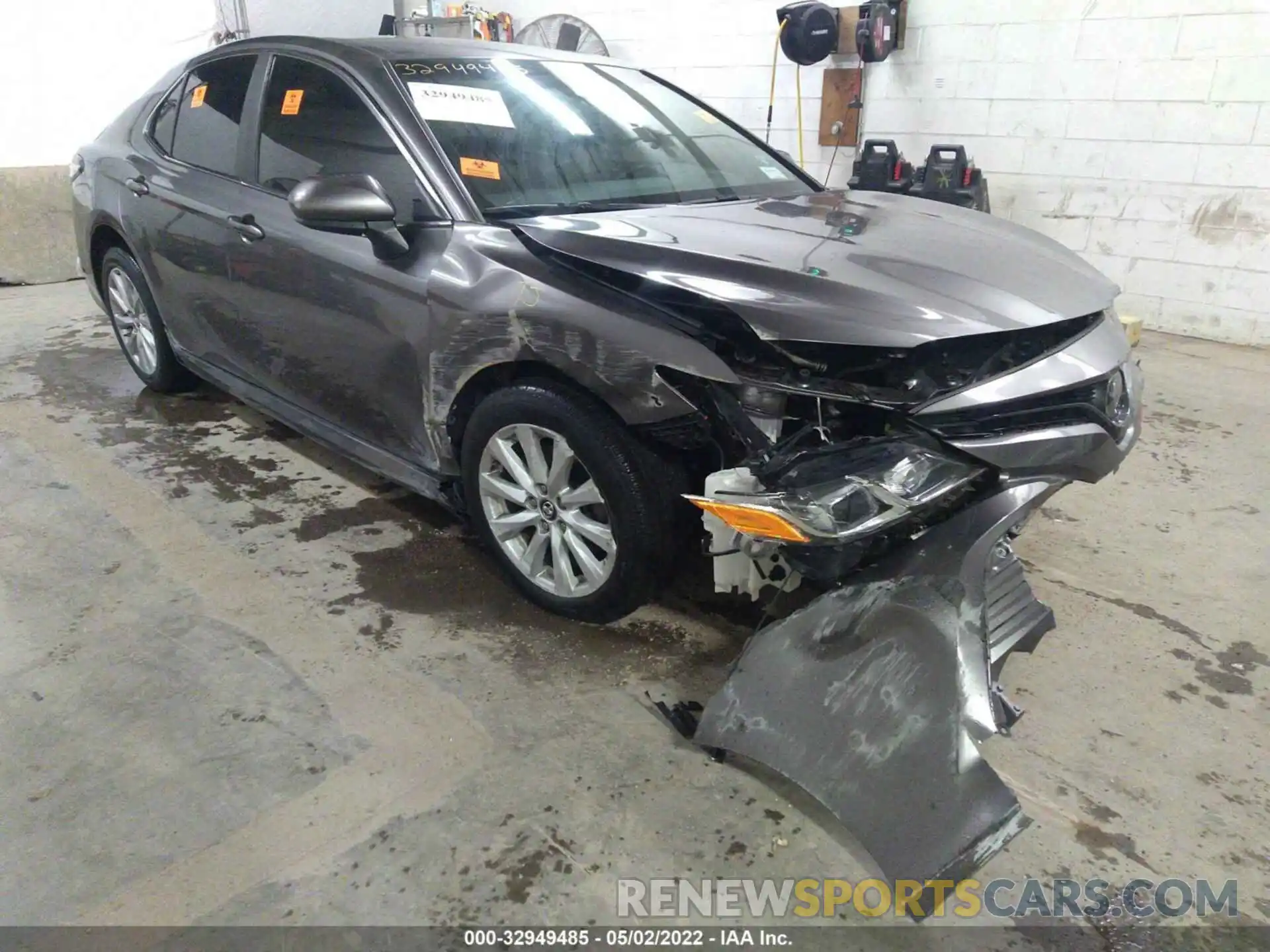 1 Photograph of a damaged car 4T1B11HK7KU785867 TOYOTA CAMRY 2019