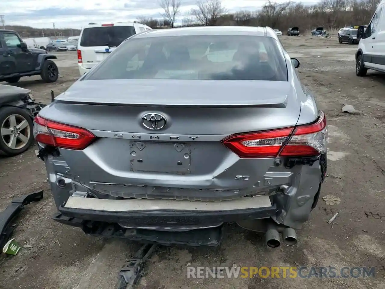 6 Photograph of a damaged car 4T1B11HK7KU786842 TOYOTA CAMRY 2019