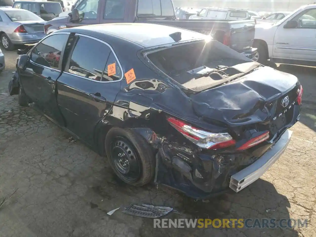 3 Photograph of a damaged car 4T1B11HK7KU787005 TOYOTA CAMRY 2019