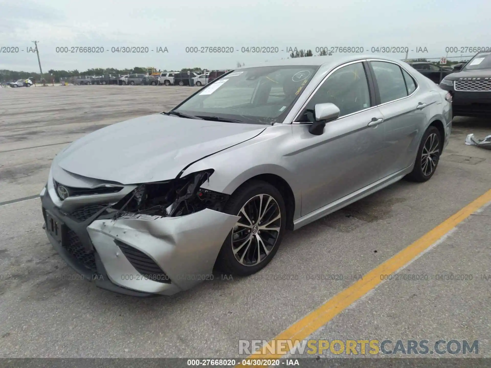 2 Photograph of a damaged car 4T1B11HK7KU787845 TOYOTA CAMRY 2019