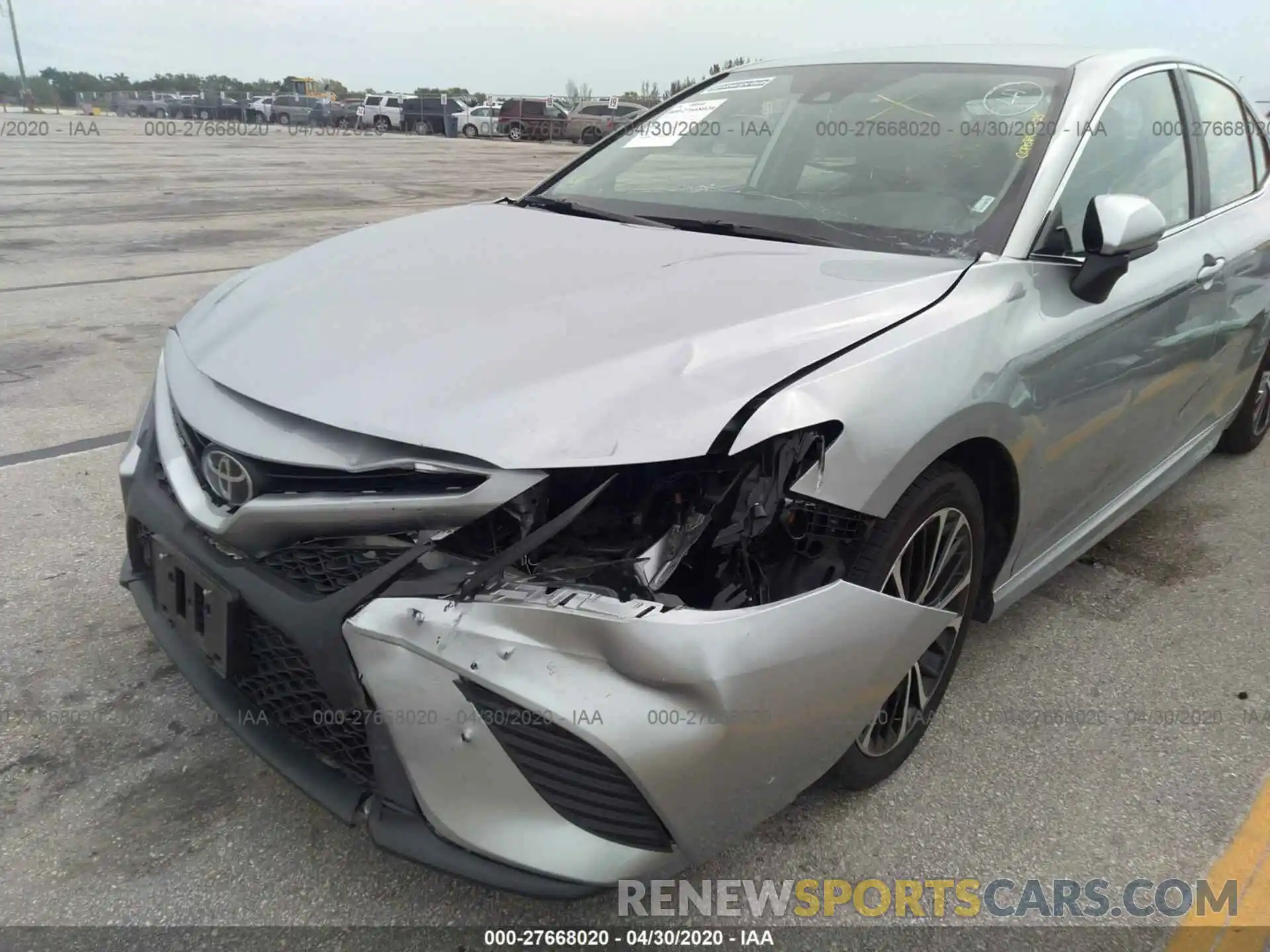 6 Photograph of a damaged car 4T1B11HK7KU787845 TOYOTA CAMRY 2019