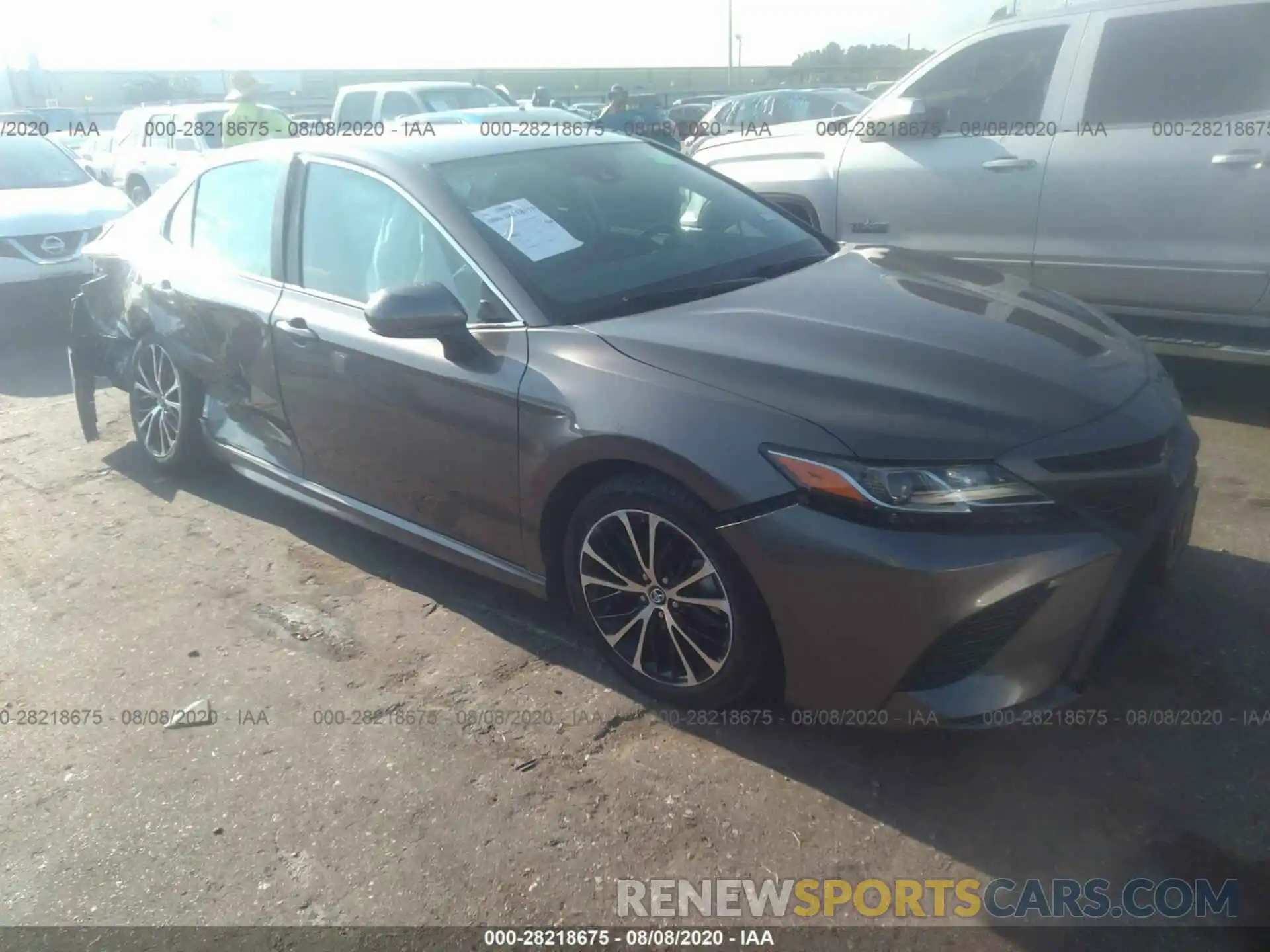 1 Photograph of a damaged car 4T1B11HK7KU787862 TOYOTA CAMRY 2019