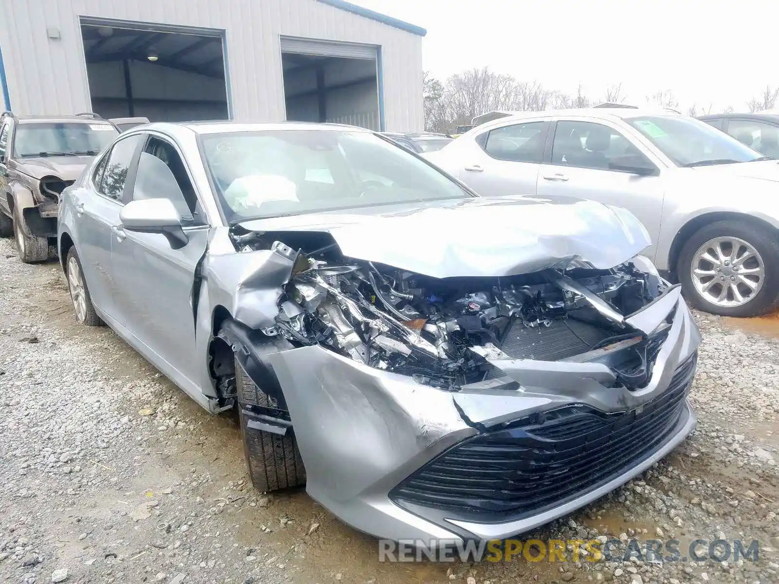 1 Photograph of a damaged car 4T1B11HK7KU788137 TOYOTA CAMRY 2019