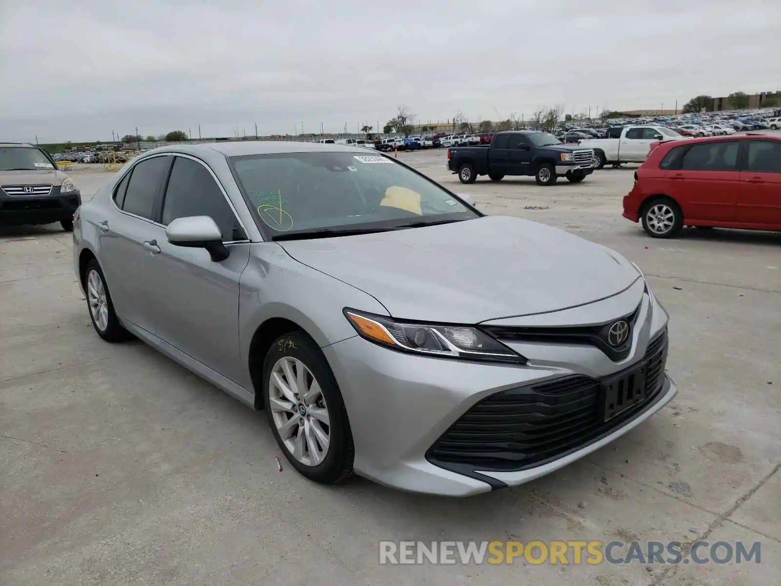 1 Photograph of a damaged car 4T1B11HK7KU788350 TOYOTA CAMRY 2019