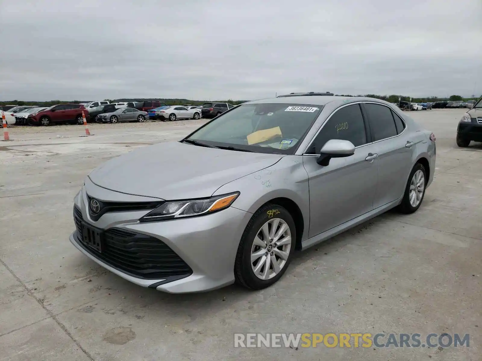 2 Photograph of a damaged car 4T1B11HK7KU788350 TOYOTA CAMRY 2019